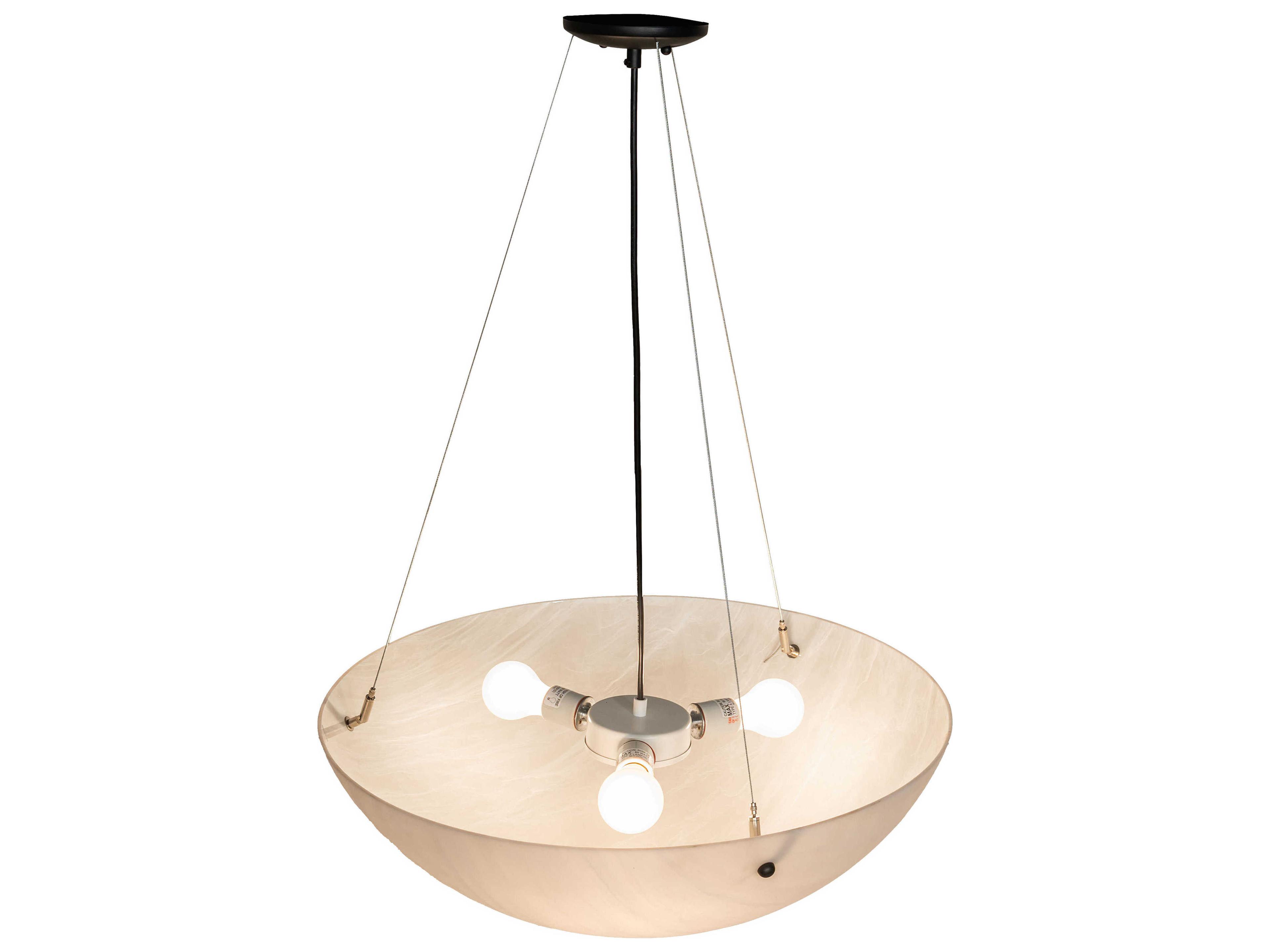 Meyda Cypola 3-Light Solar Black Pendant