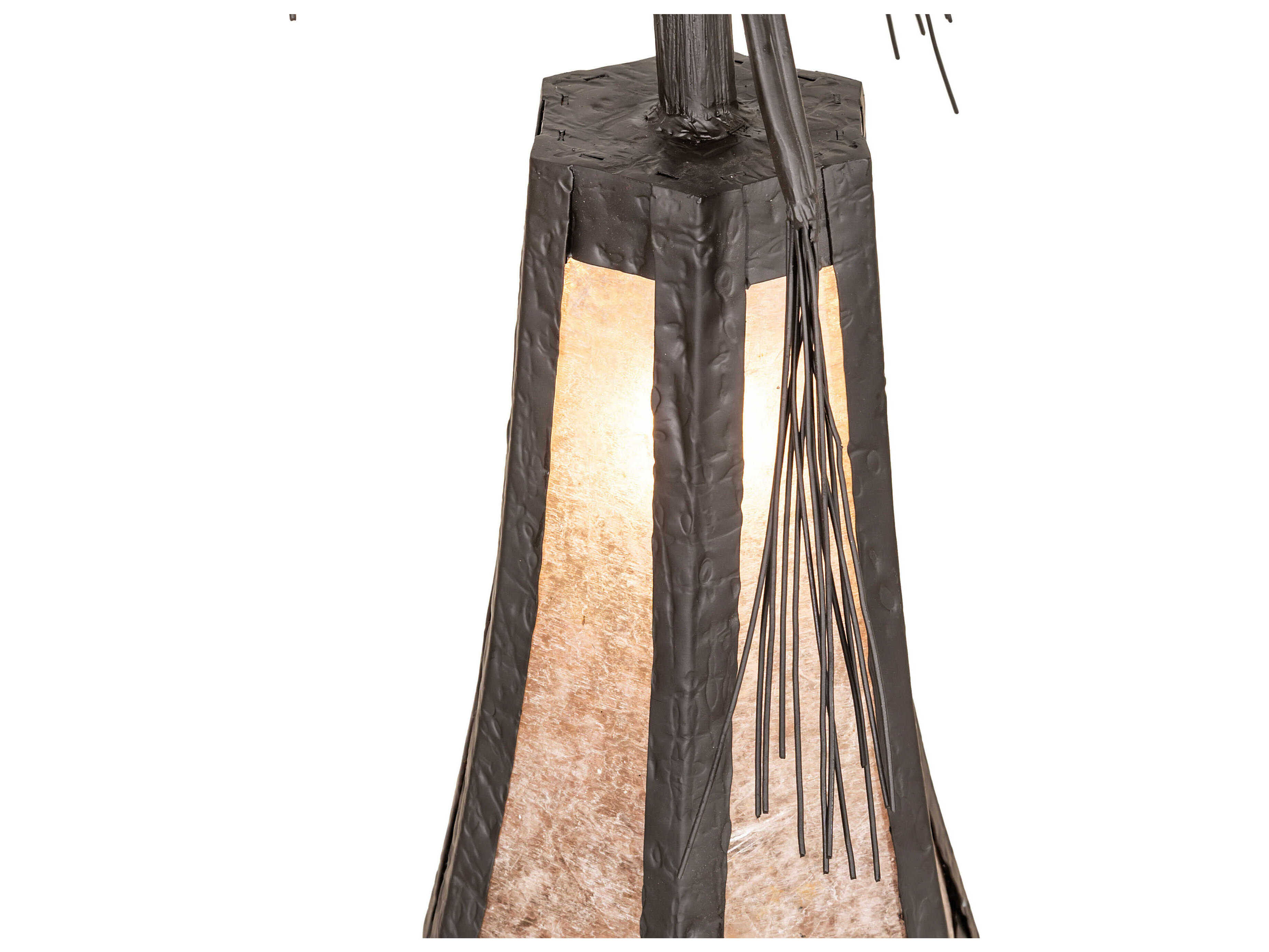 Meyda Lone Pine 1-Light Oil Rubbed Bronze Mini Pendant