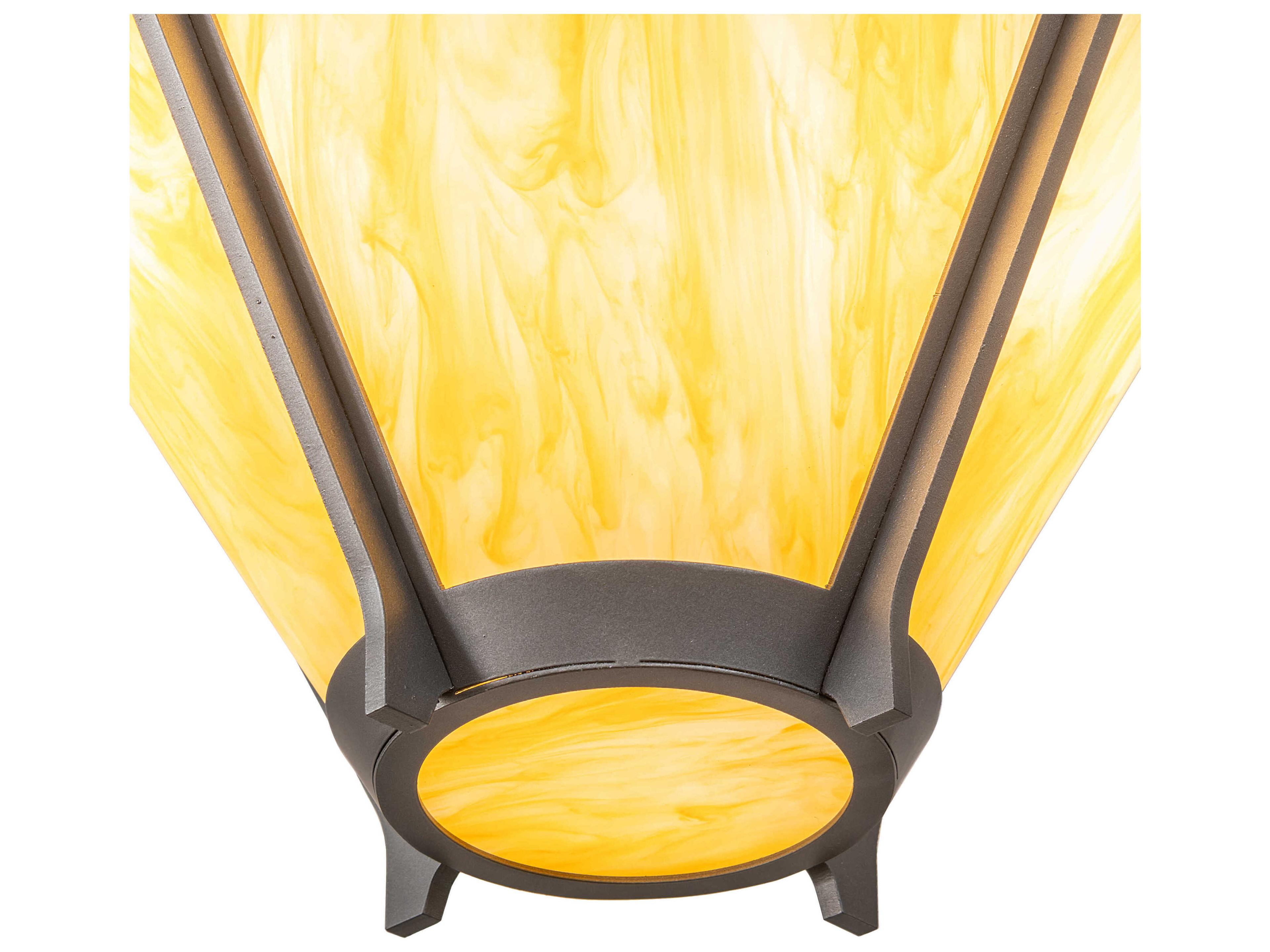 Meyda Nehring 3-Light Wrought Iron Bronze Traditional Pendant