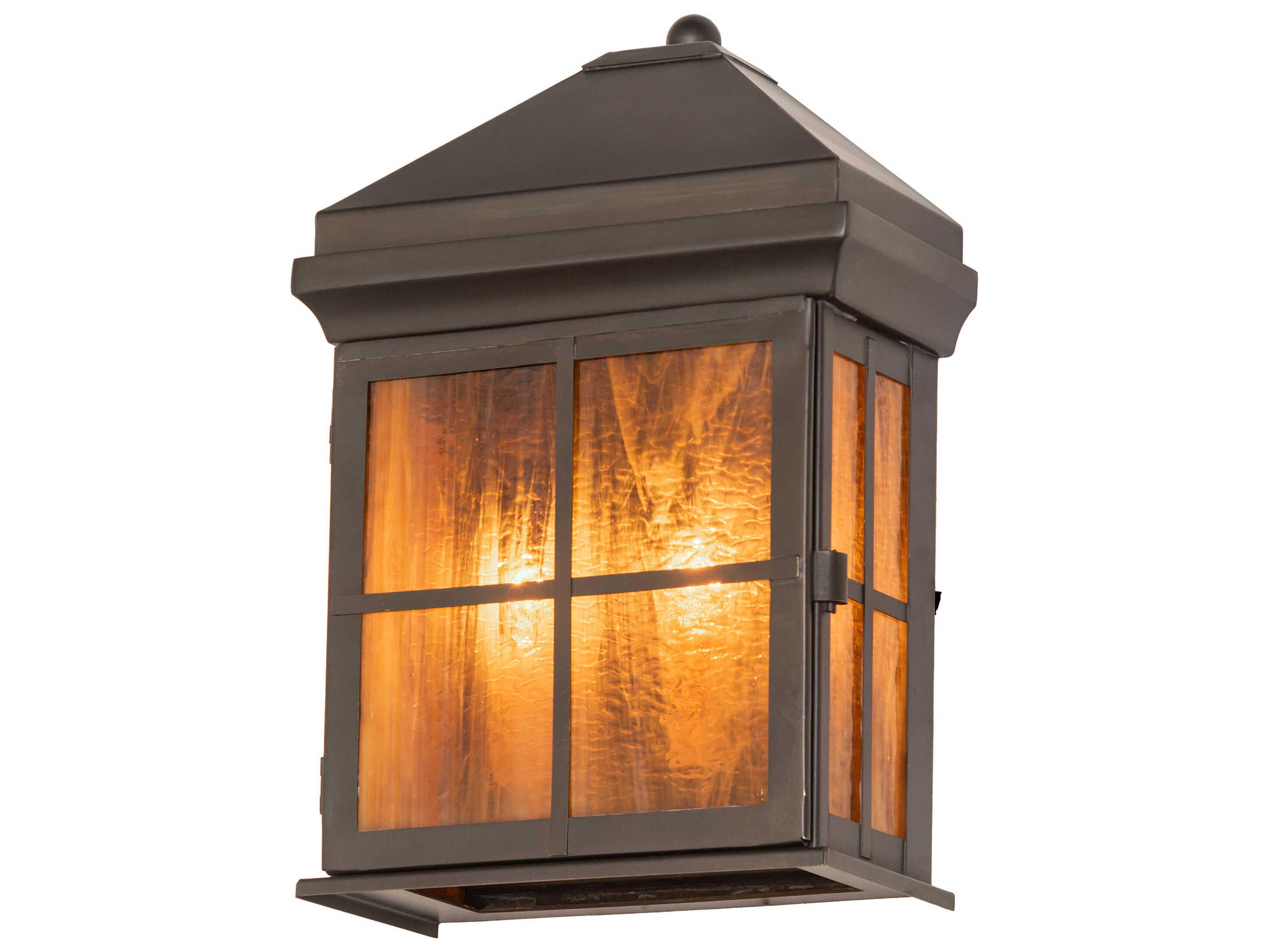Meyda Myles 2-Light Outdoor Wall Light