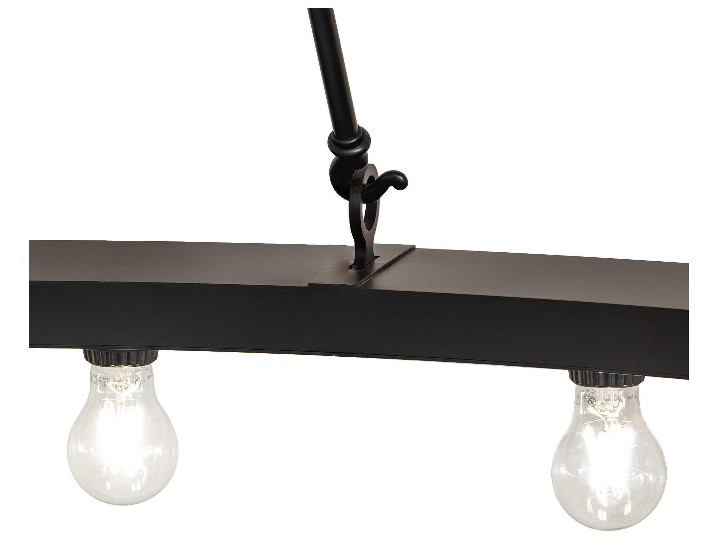 Meyda Loxley 24-Light Solar Black Round Chandelier