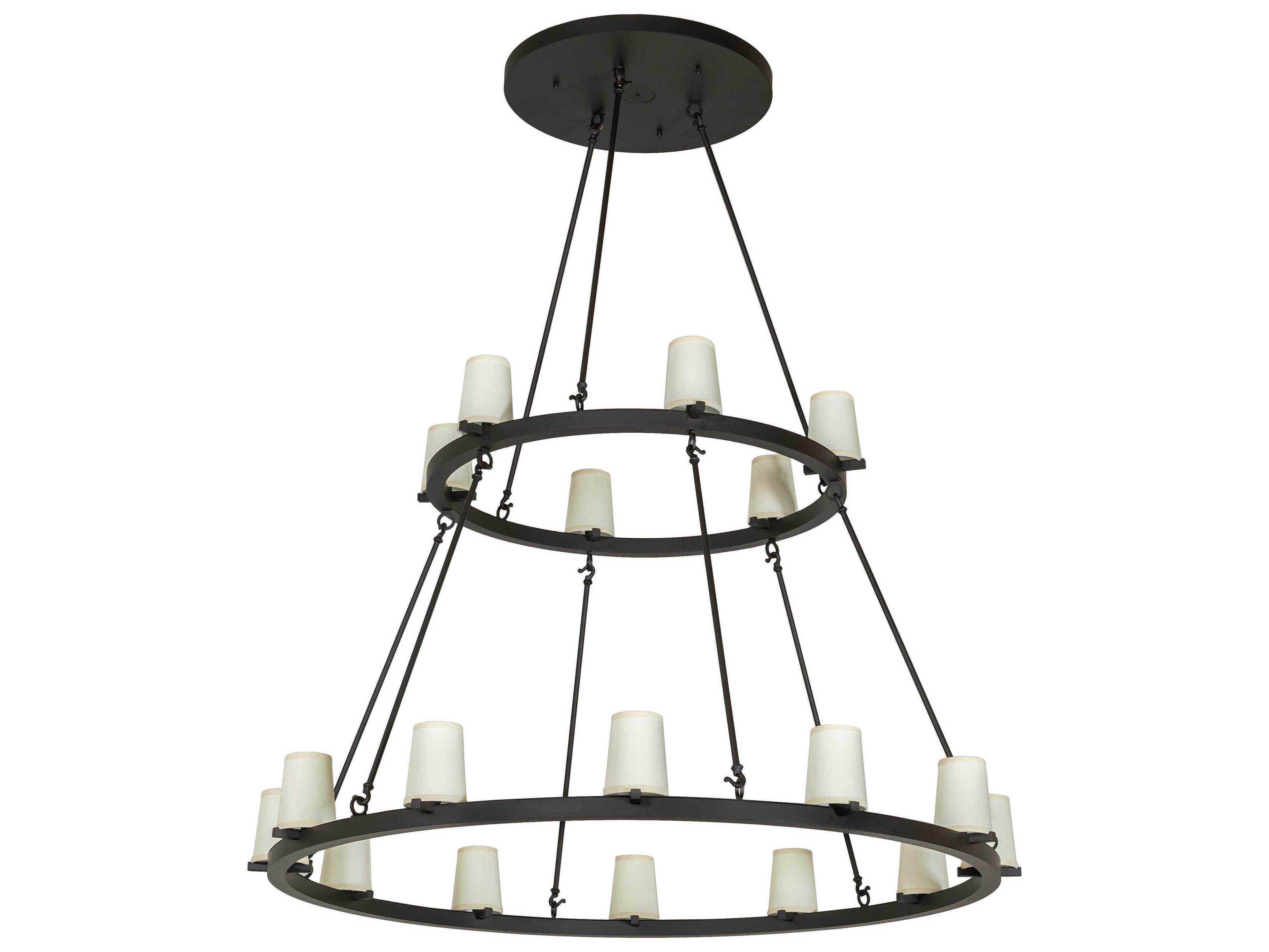 Meyda Loxley 18-Light Oil Rubbed Bronze Chandelier