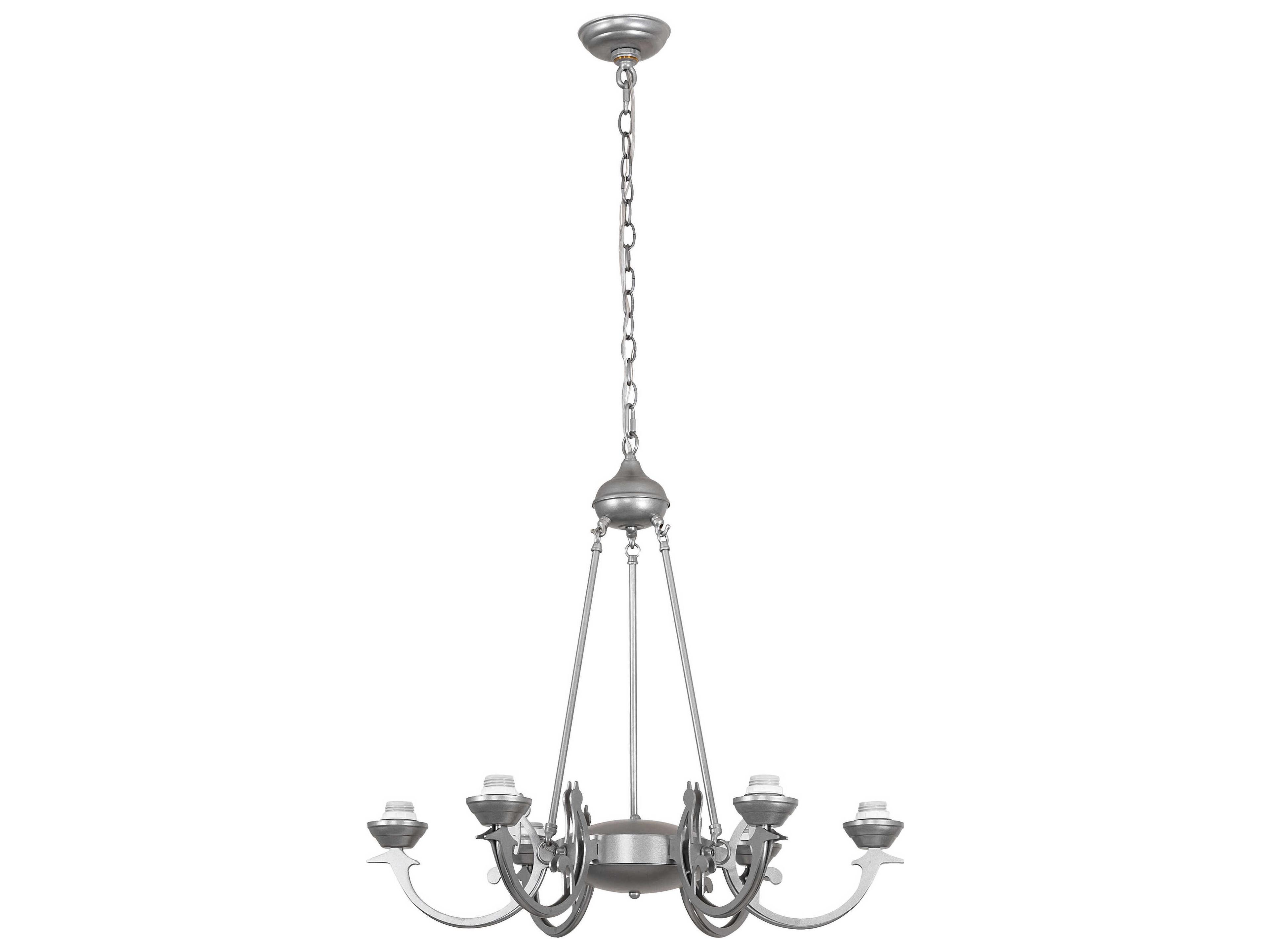 Meyda 6-Light Light Sandstone Chandelier