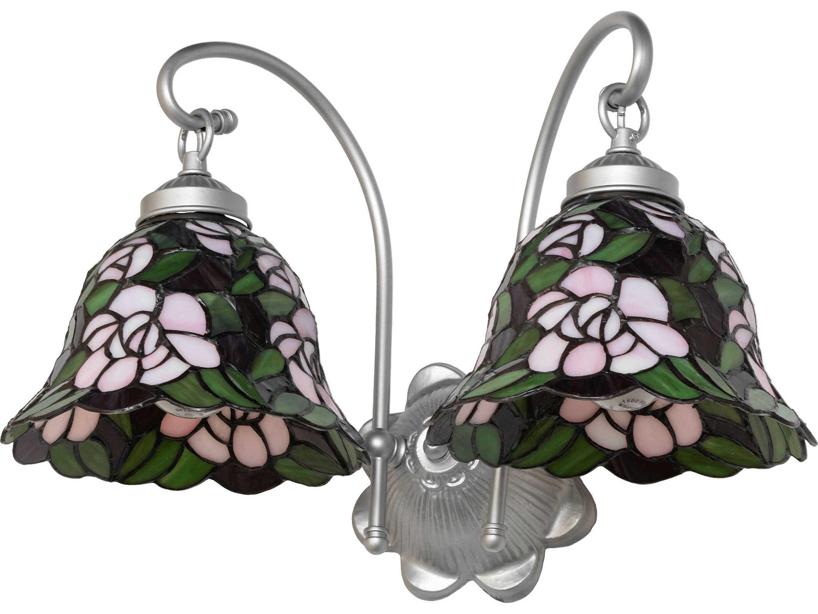 Meyda Begonia 2-Light Light Sandstone Wall Sconce