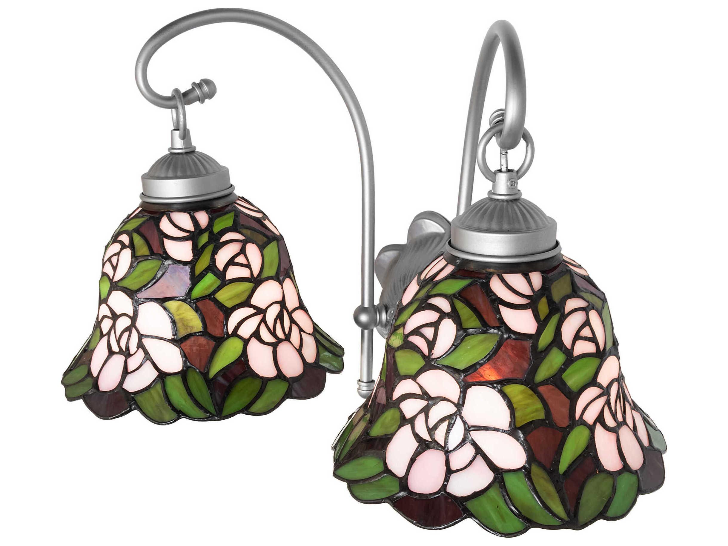 Meyda Begonia 2-Light Light Sandstone Wall Sconce