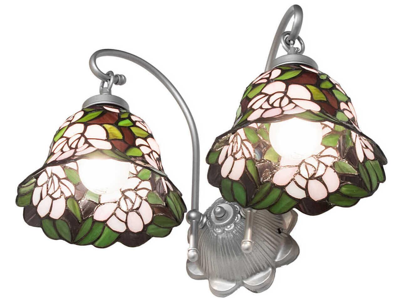 Meyda Begonia 2-Light Light Sandstone Wall Sconce