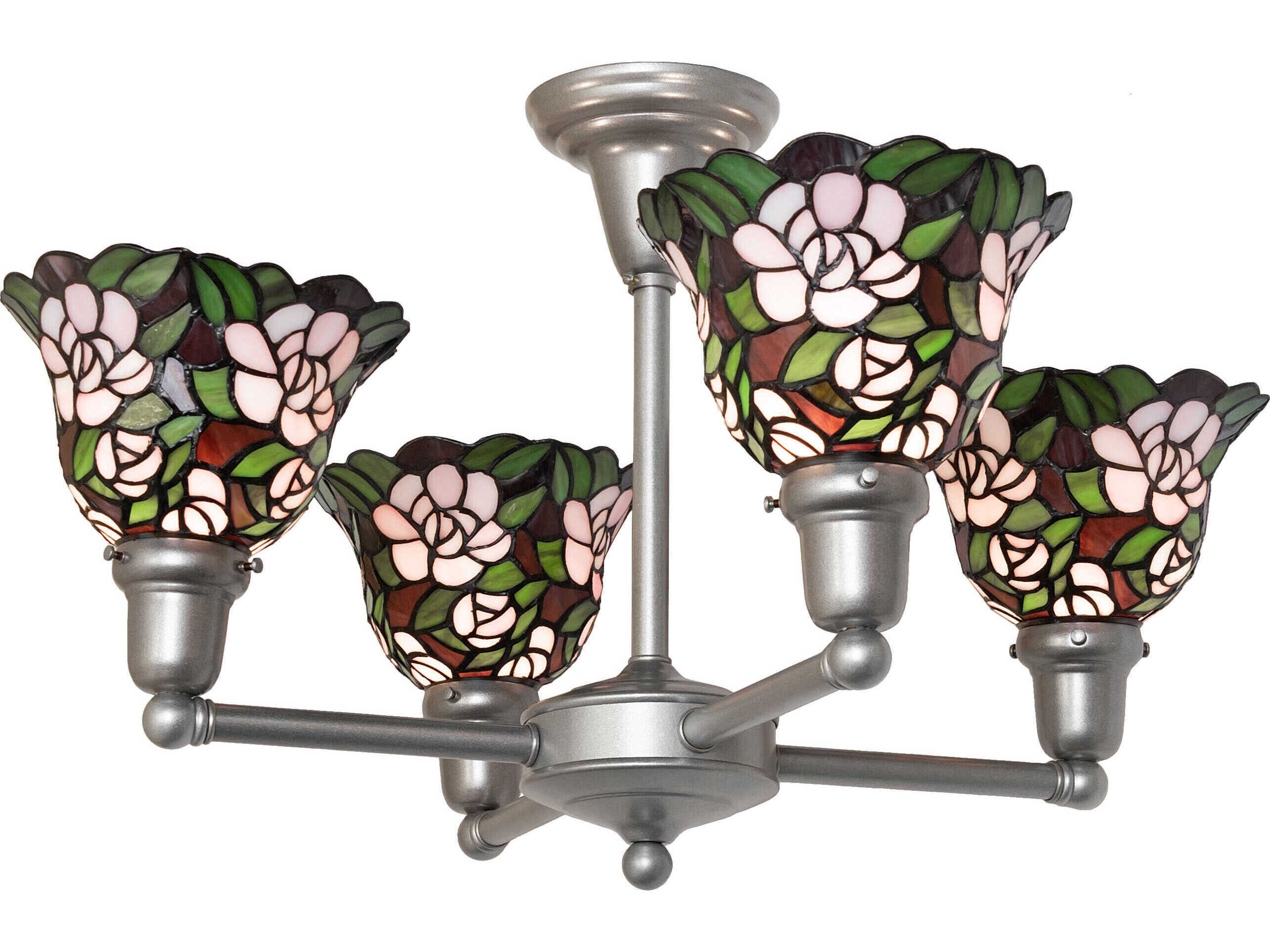 Meyda Begonia 4-Light Light Sandstone Chandelier