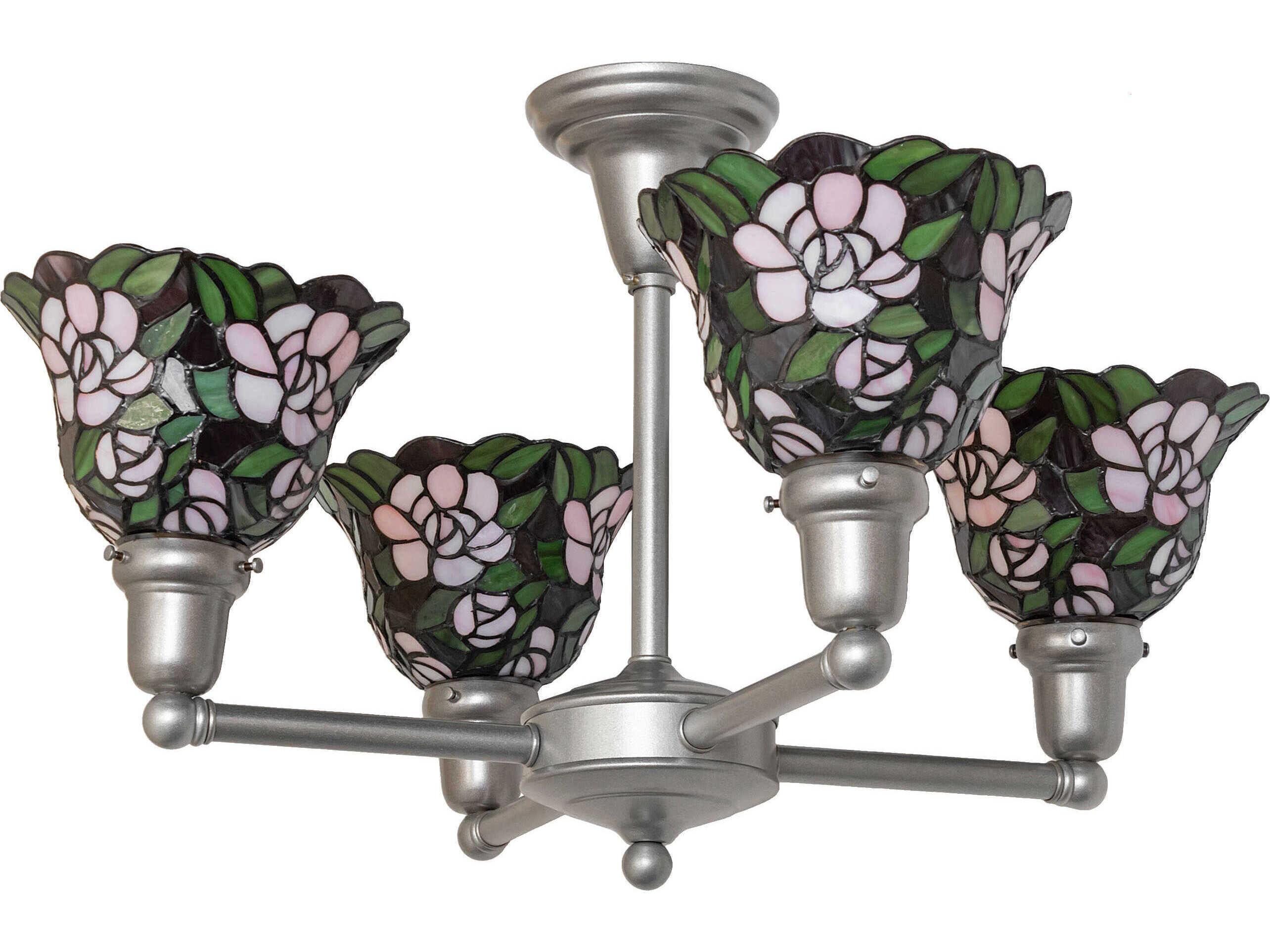 Meyda Begonia 4-Light Light Sandstone Chandelier