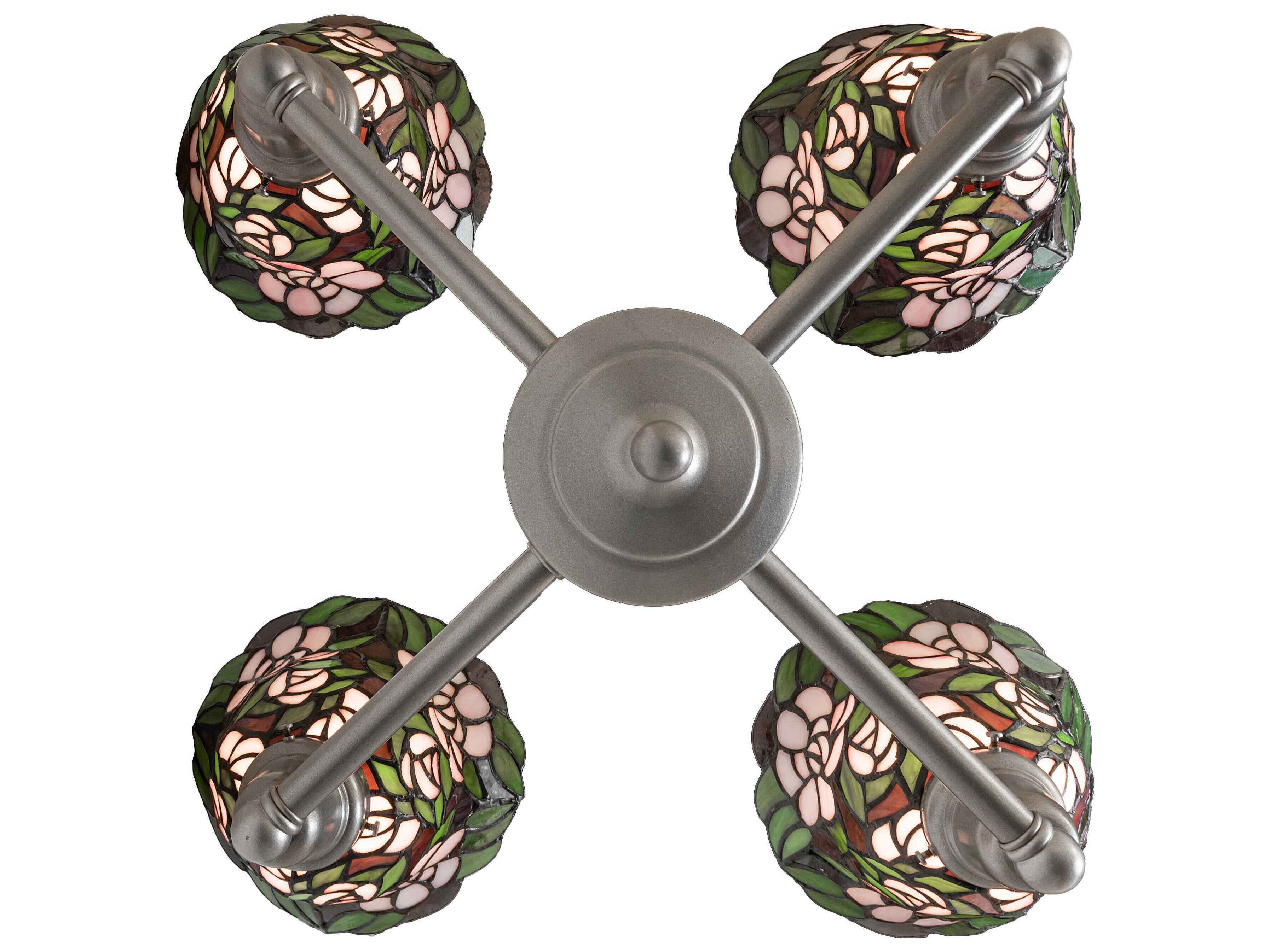 Meyda Begonia 4-Light Light Sandstone Chandelier