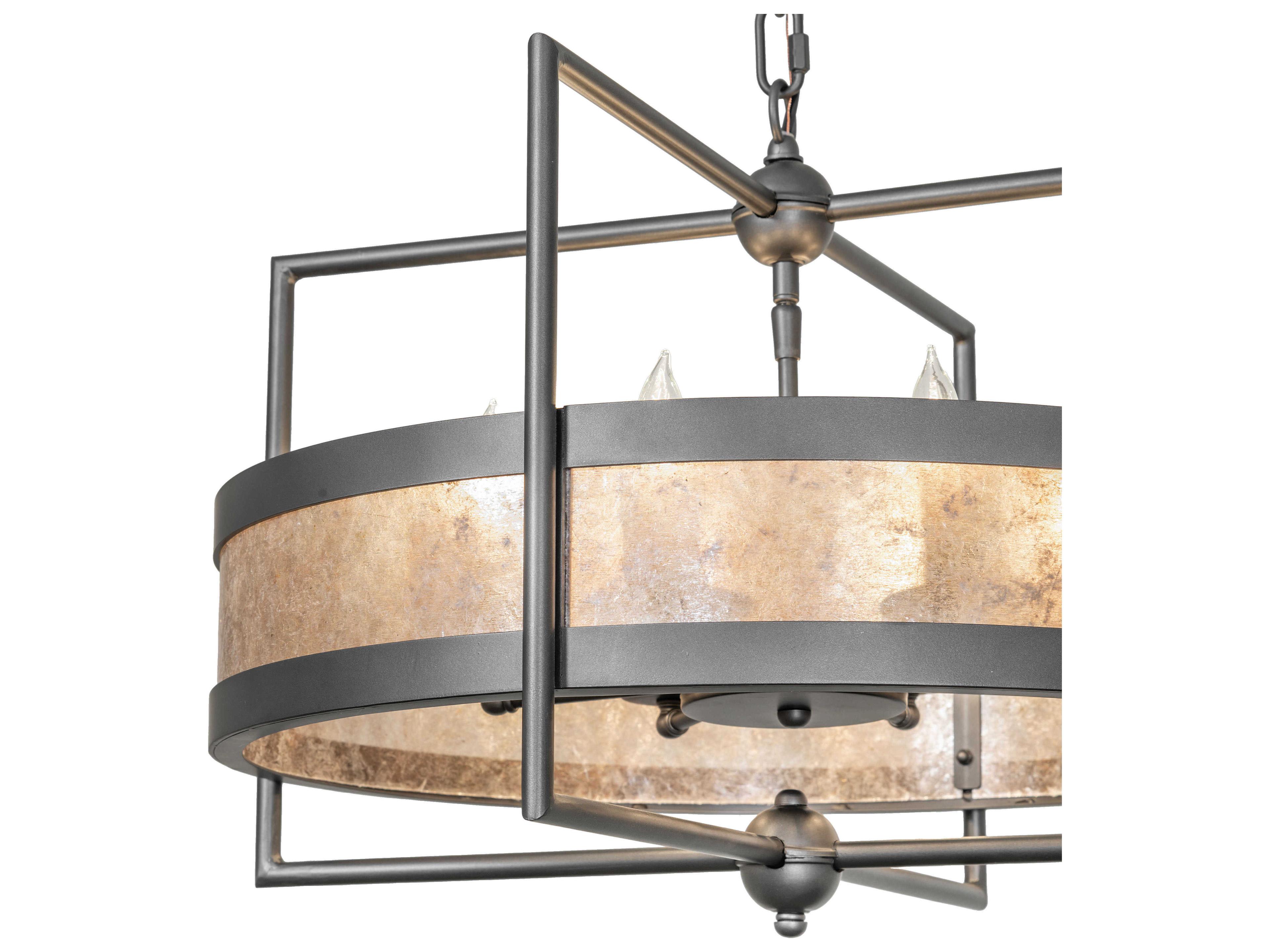 Meyda Aldari 8-Light Wrought Iron Chandelier