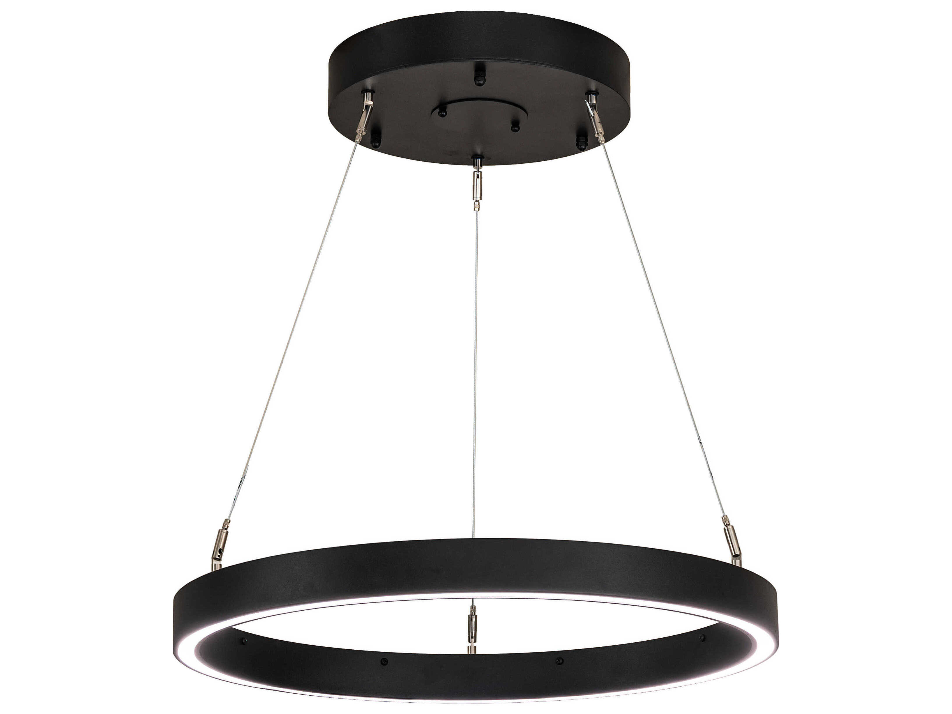 Meyda Anillo Textured Black Pendant