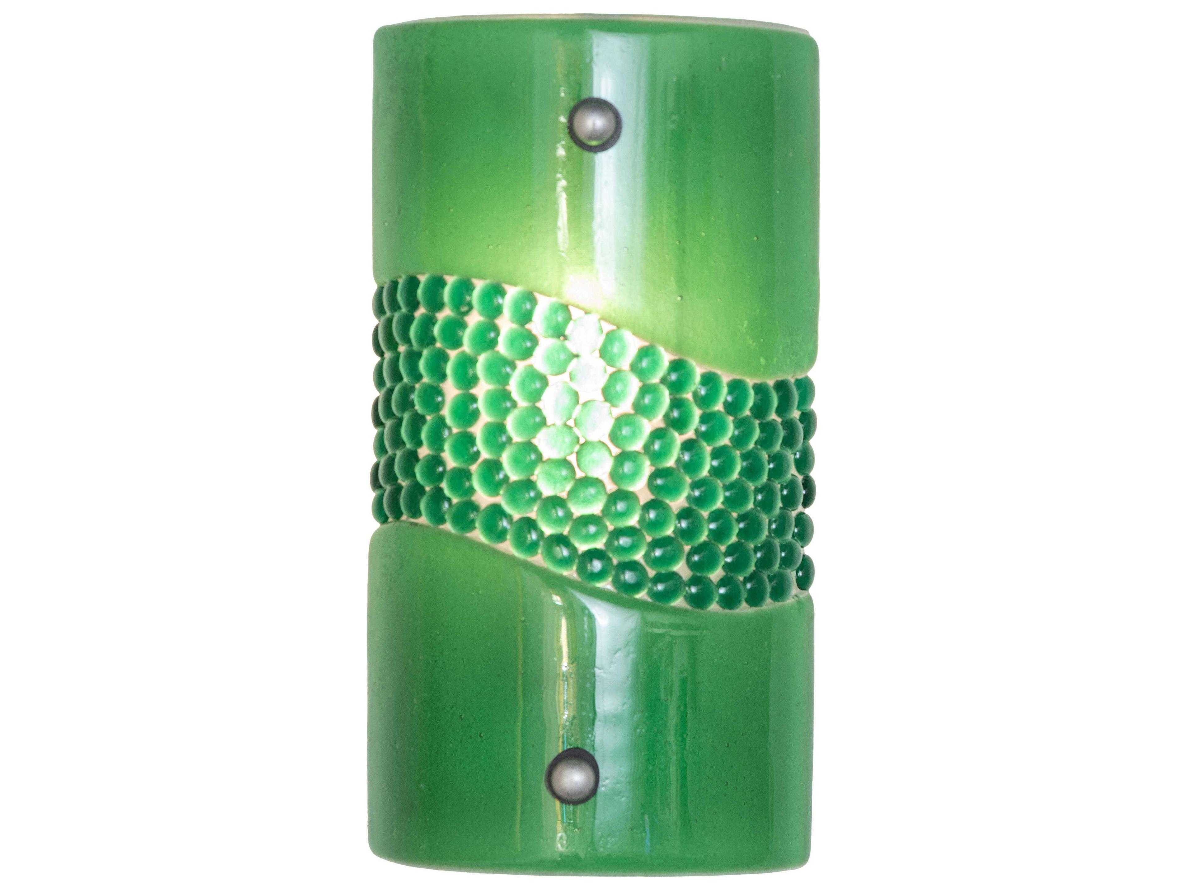 Meyda Metro Fusion 1-Light Nickel Wall Sconce