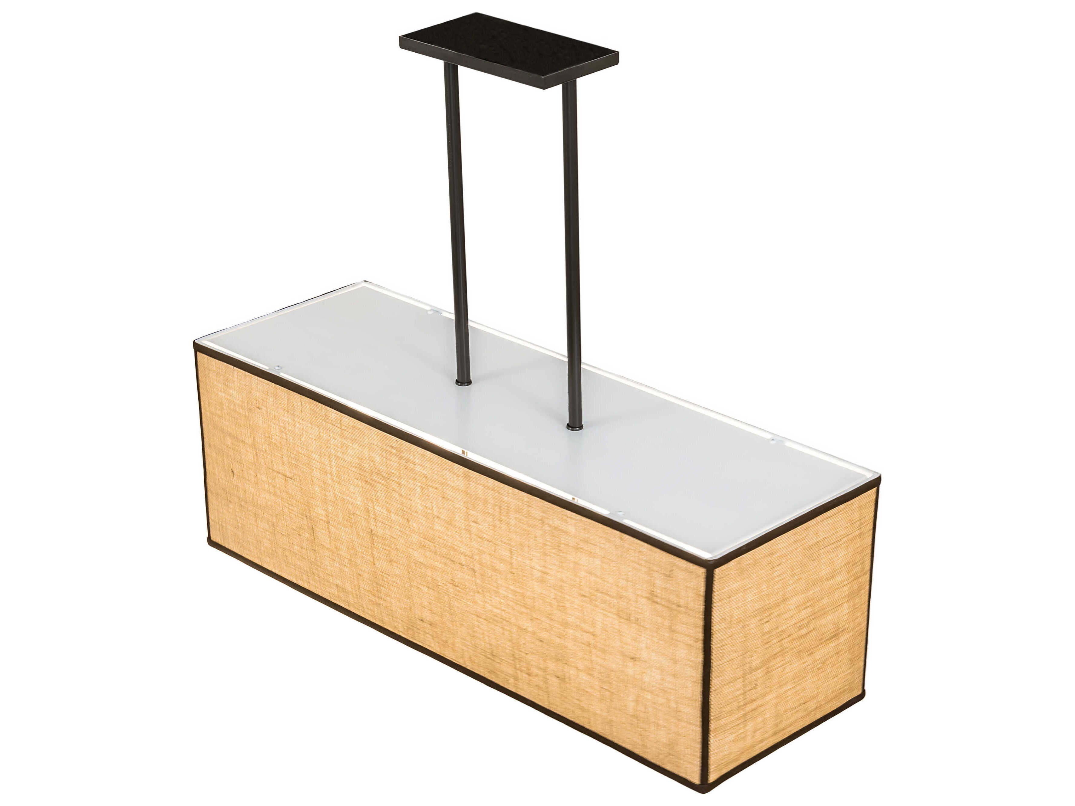 Meyda Quadrato 5-Light Timeless Bronze Island Pendant