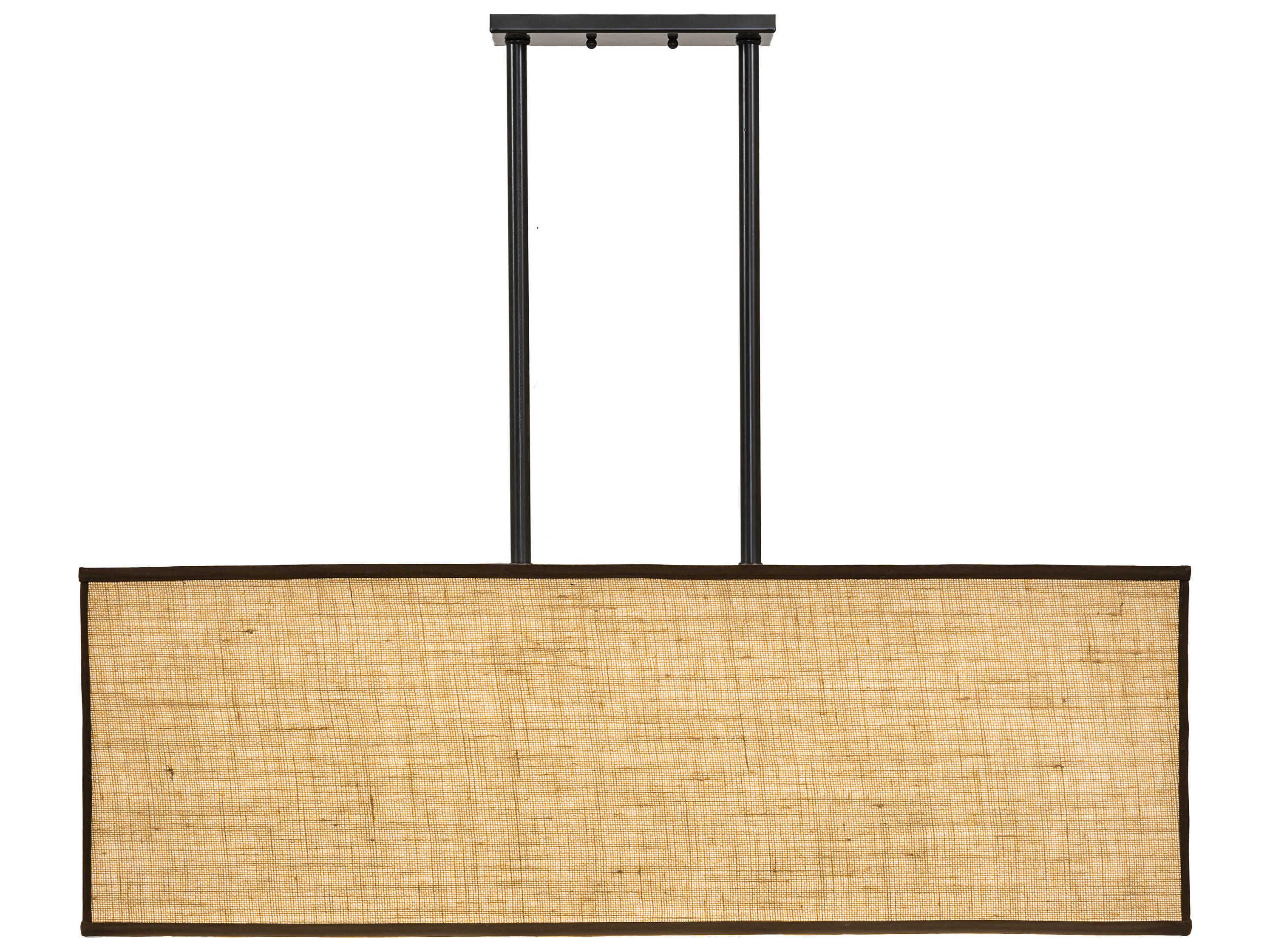 Meyda Quadrato 5-Light Timeless Bronze Island Pendant