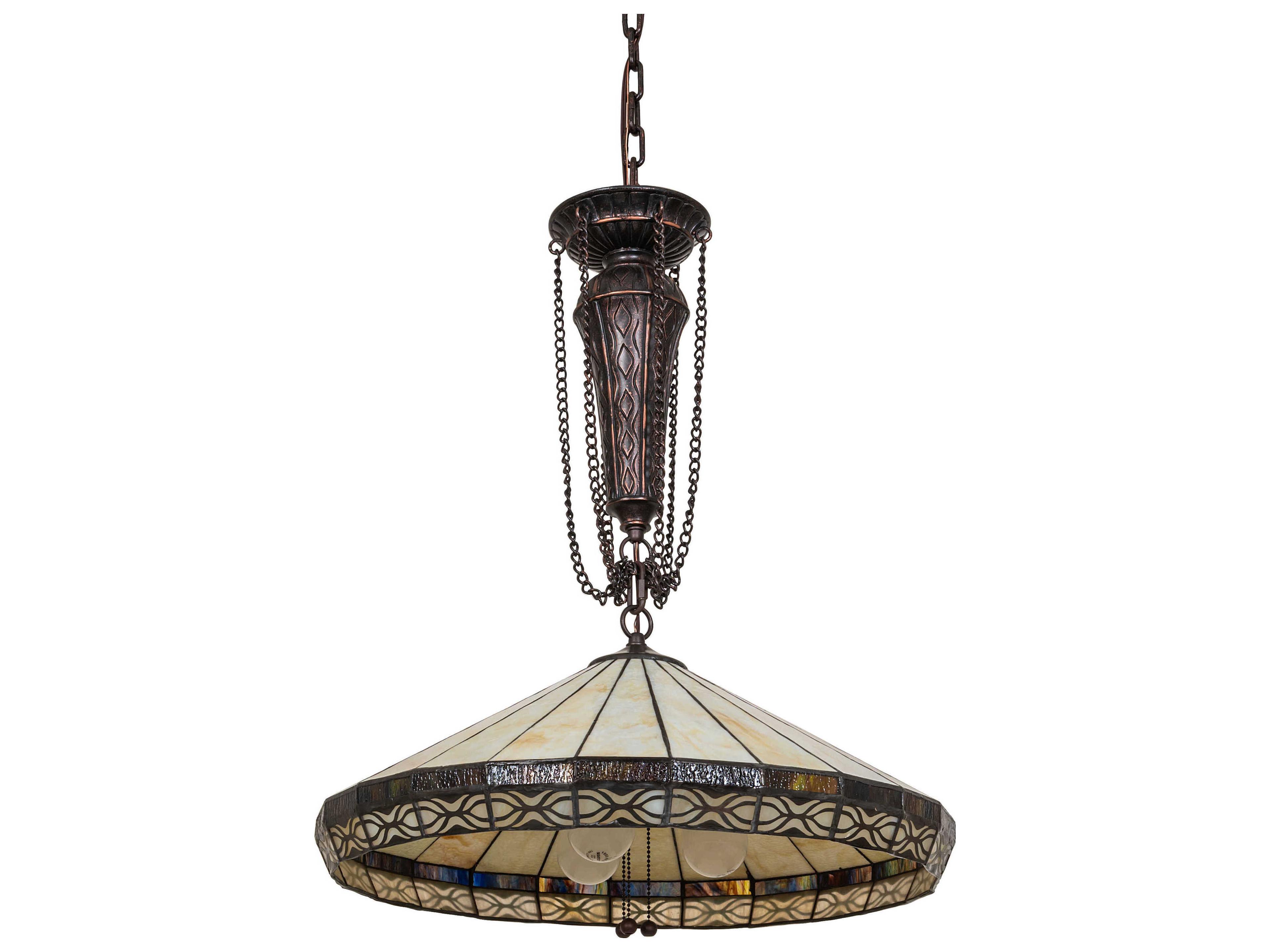 Meyda Crestwood 3-Light Pendant