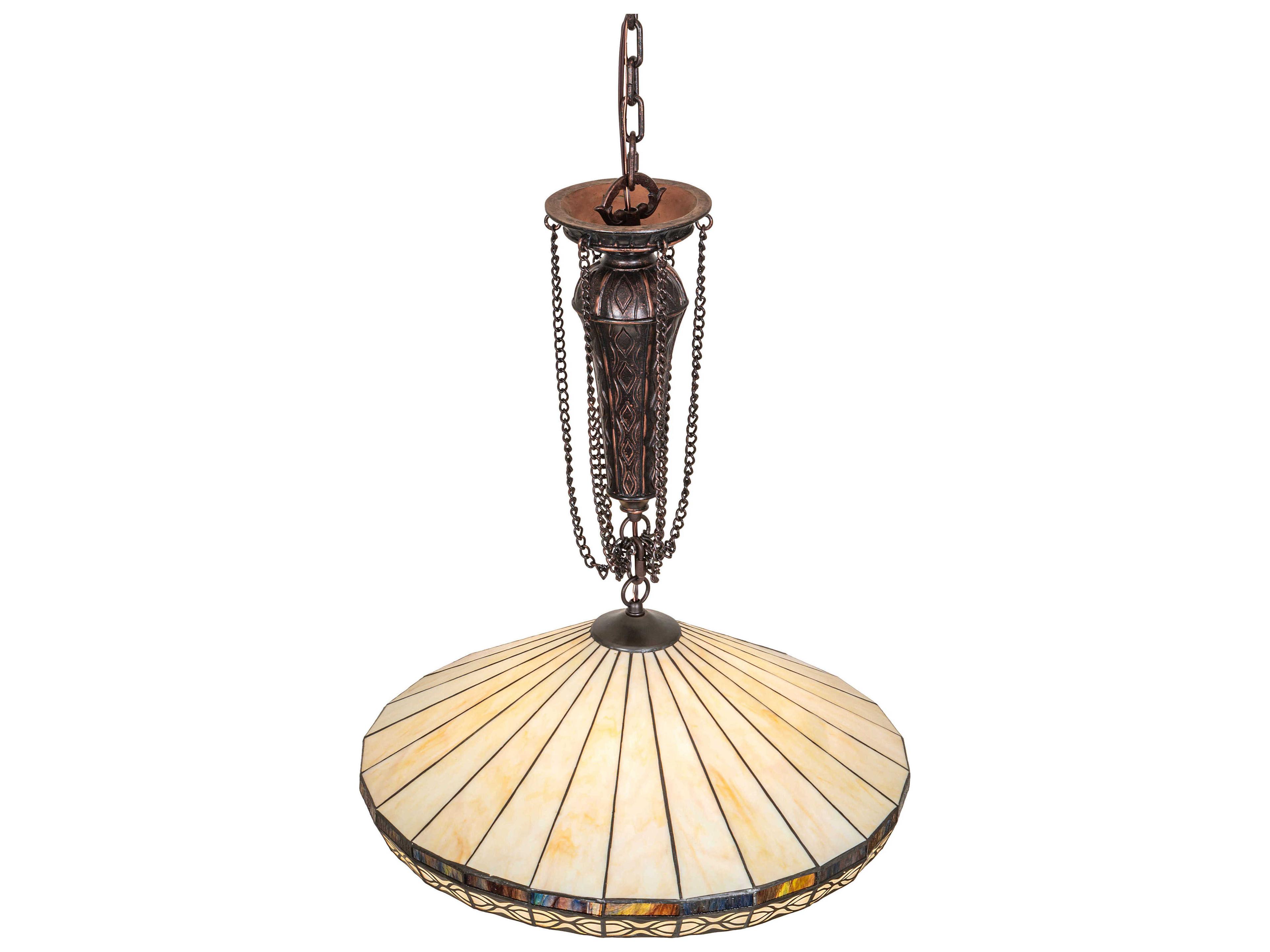 Meyda Crestwood 3-Light Pendant