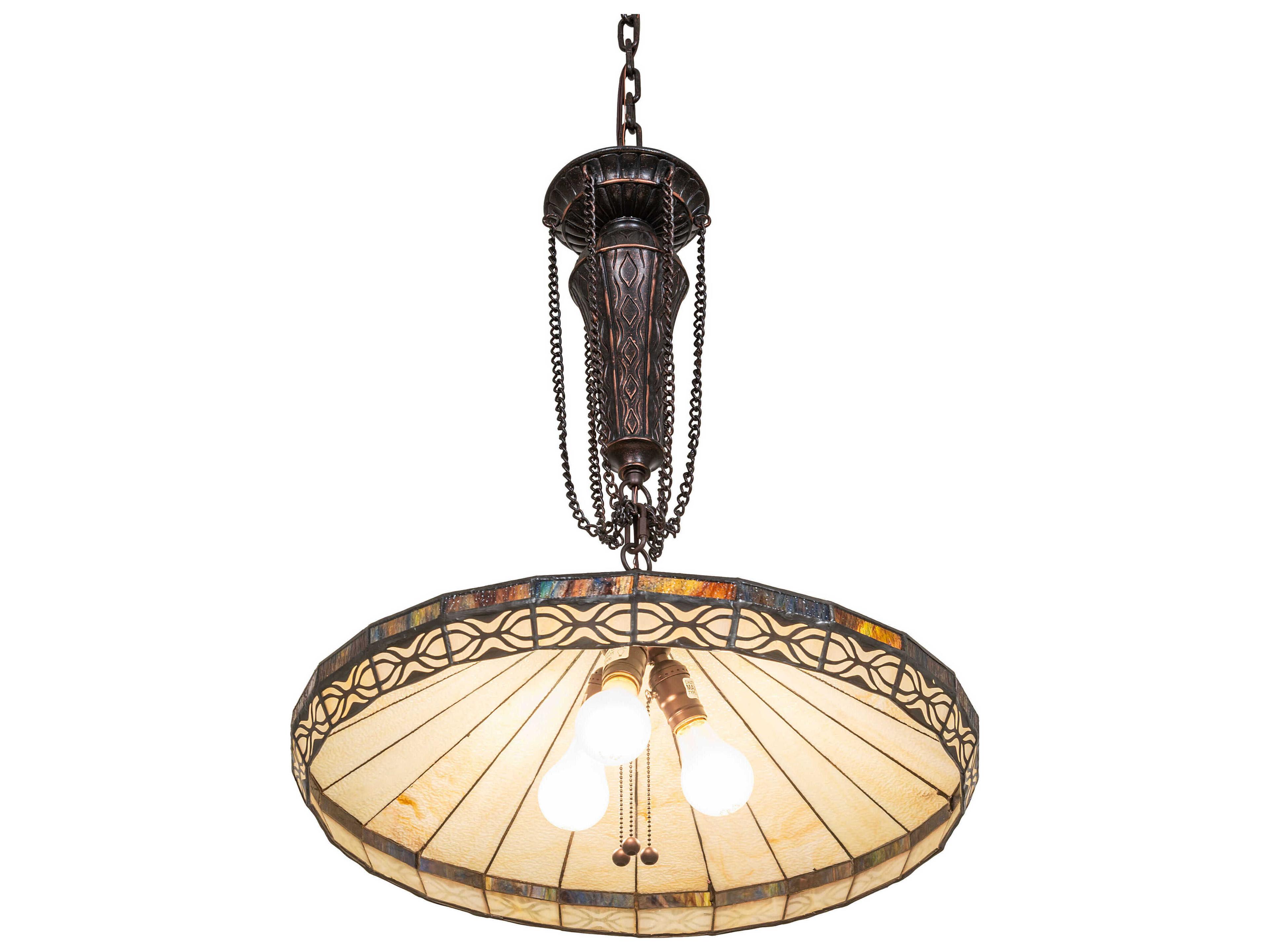 Meyda Crestwood 3-Light Pendant