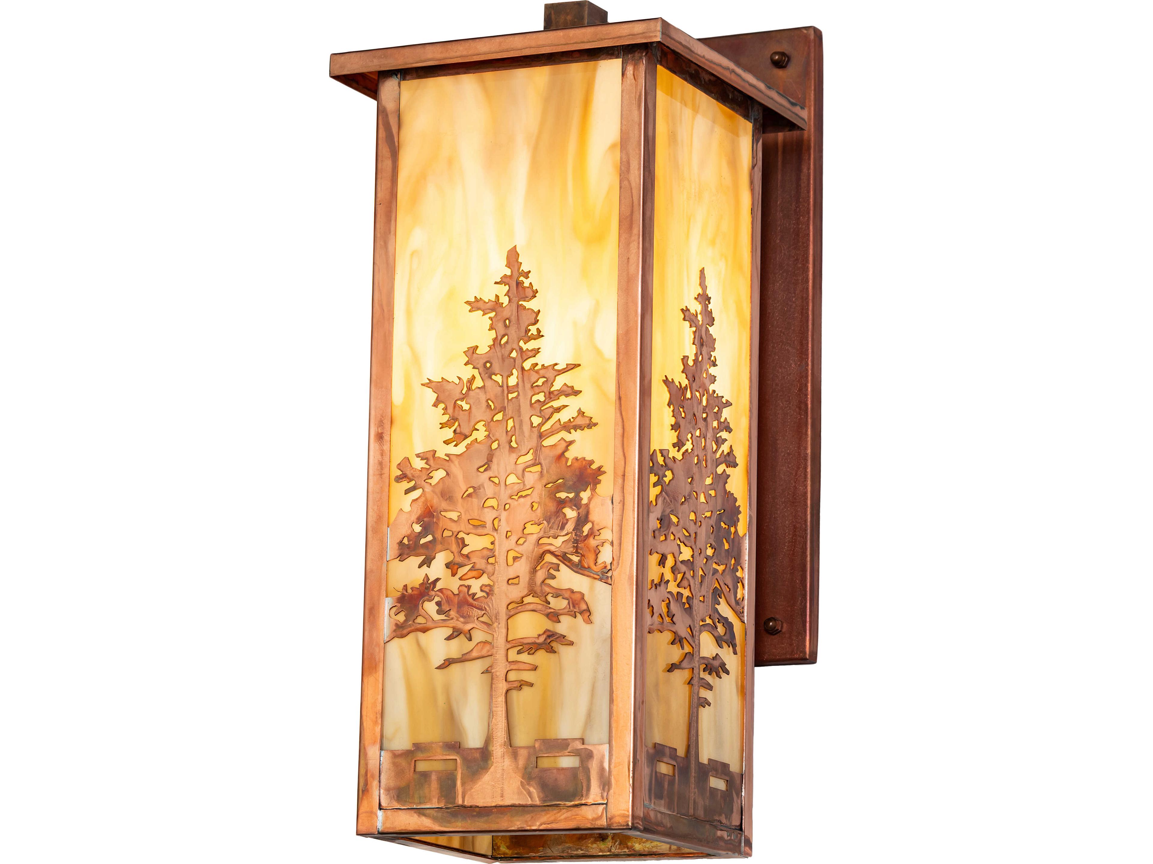 Meyda Hyde Park 1-Light Outdoor Wall Light