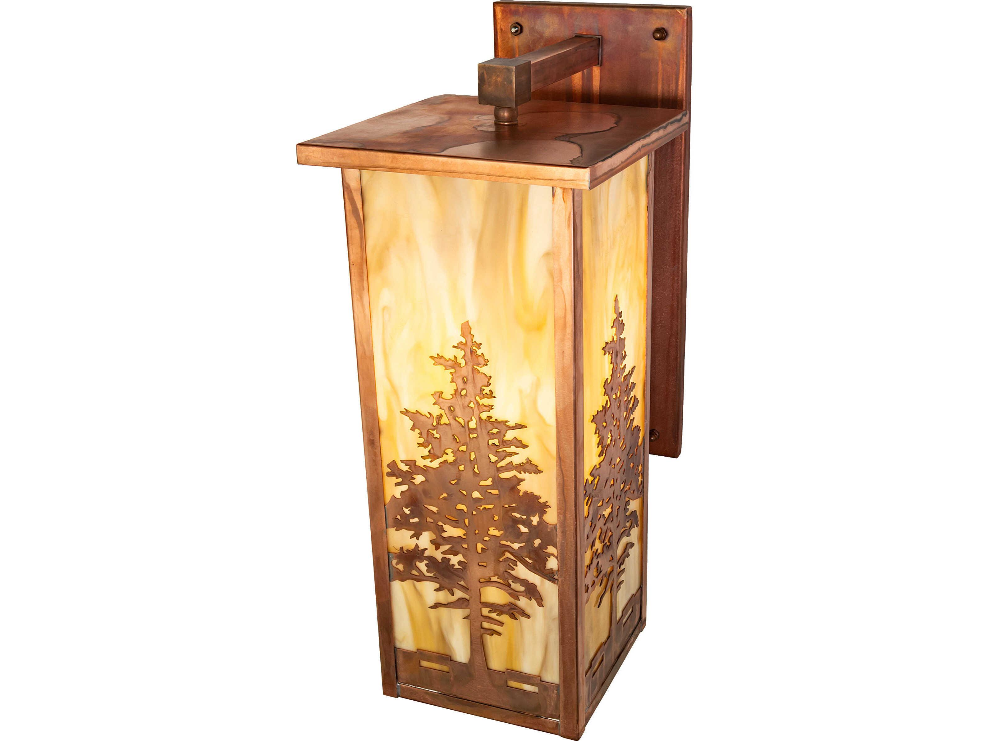 Meyda Hyde Park 1-Light Outdoor Wall Light