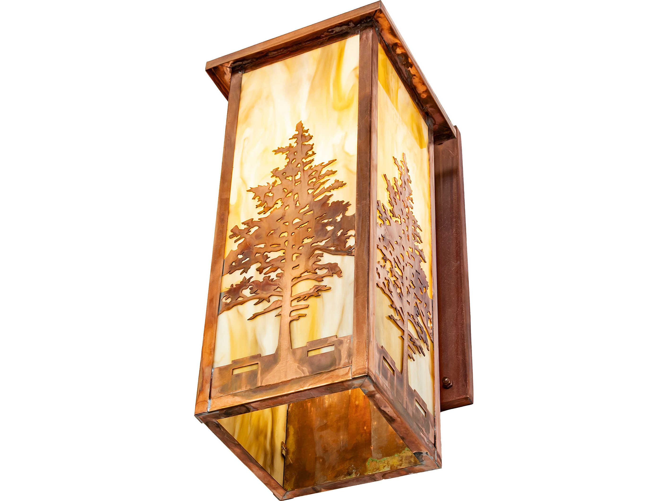 Meyda Hyde Park 1-Light Outdoor Wall Light
