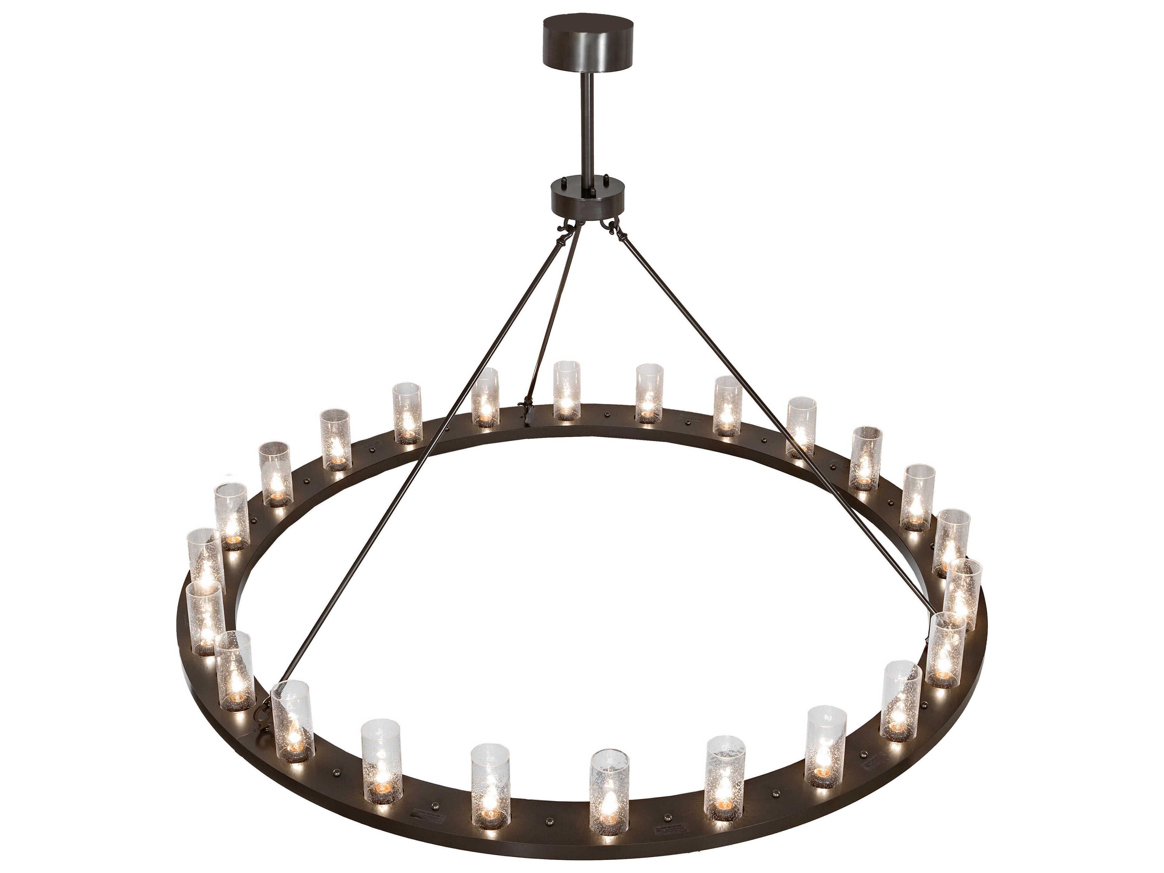 Meyda Loxley 24-Light Timeless Bronze Chandelier