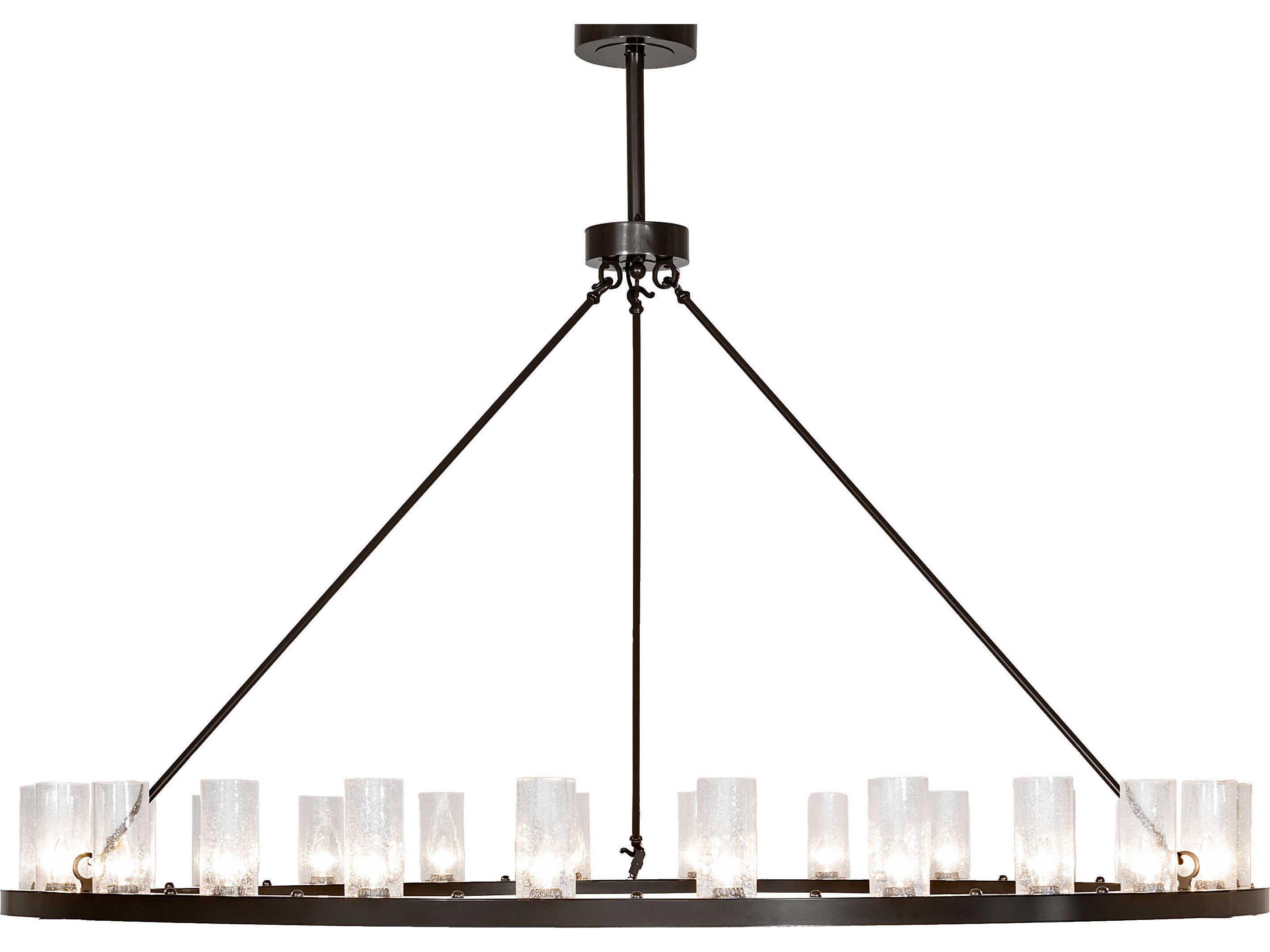 Meyda Loxley 24-Light Timeless Bronze Chandelier