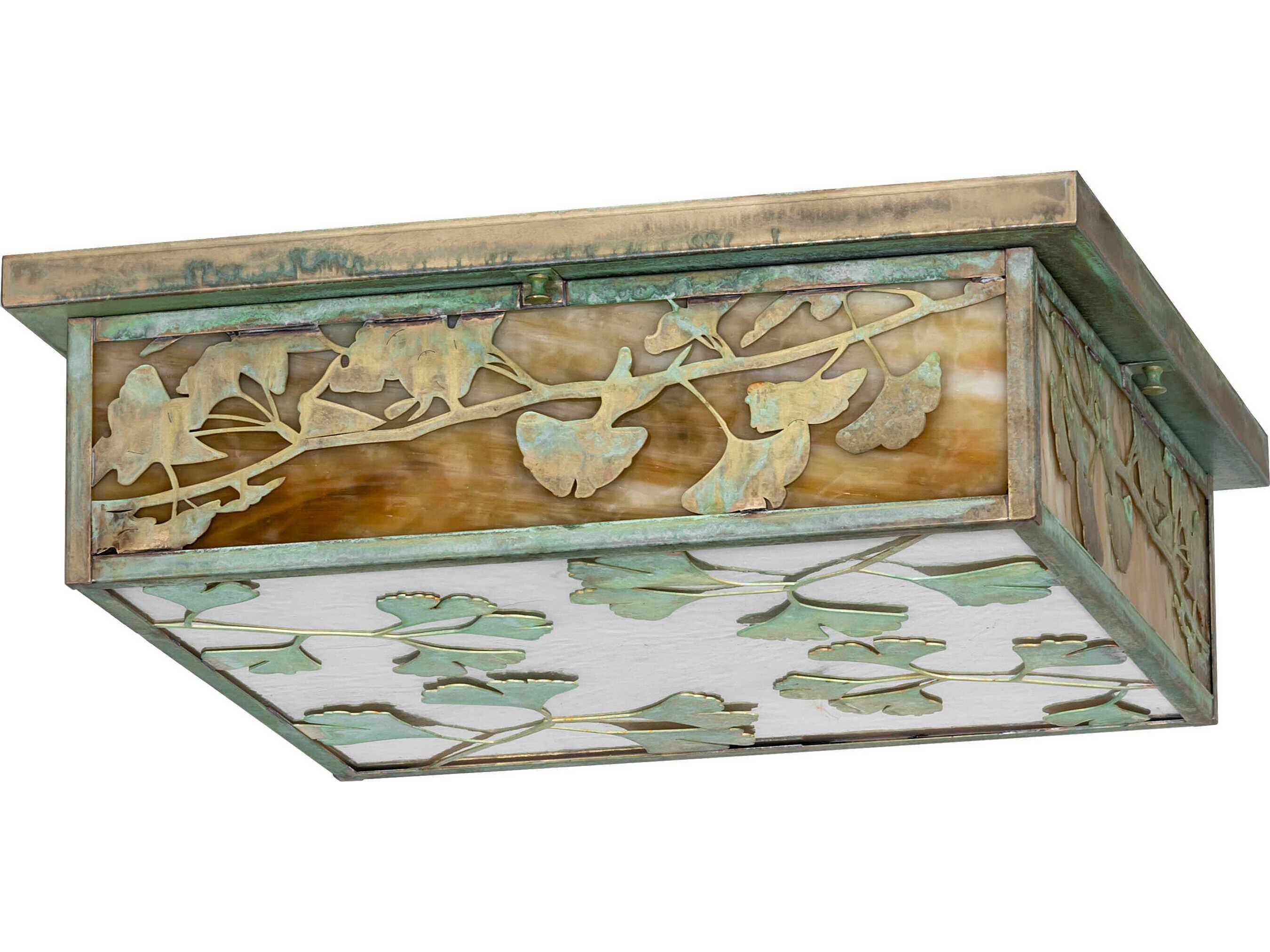 Meyda Hyde Park 4-Light Verdigris Outdoor Wall Light