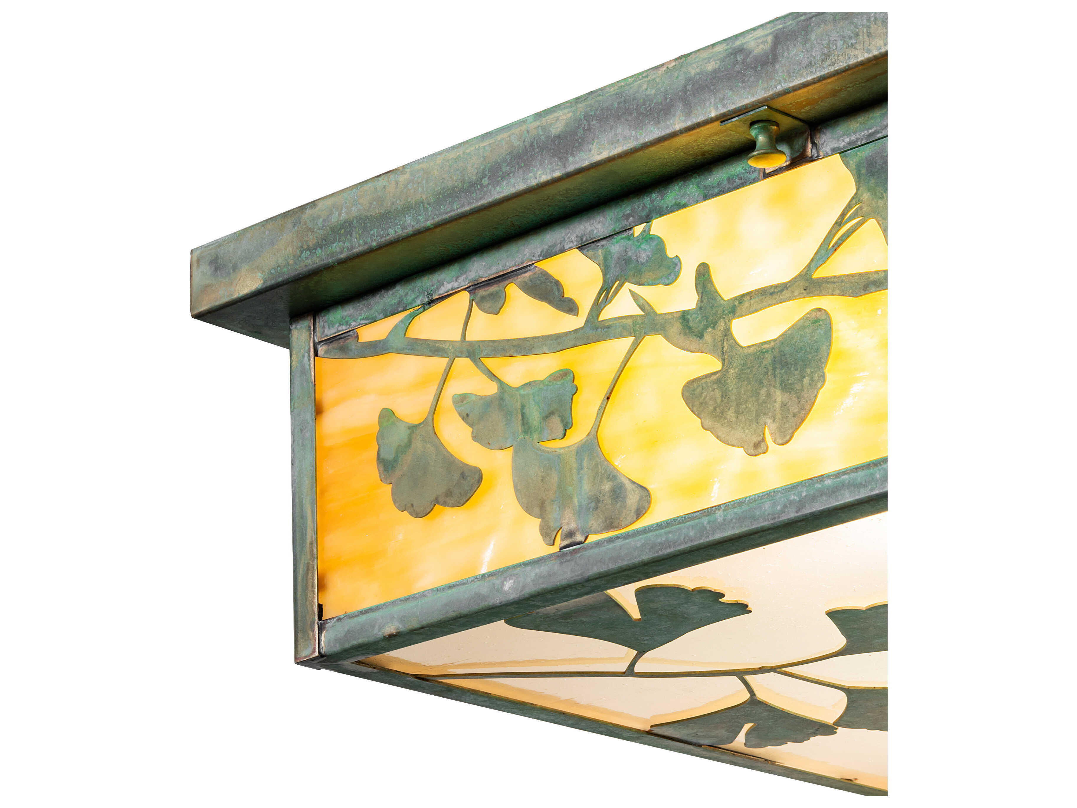 Meyda Hyde Park 4-Light Verdigris Outdoor Wall Light
