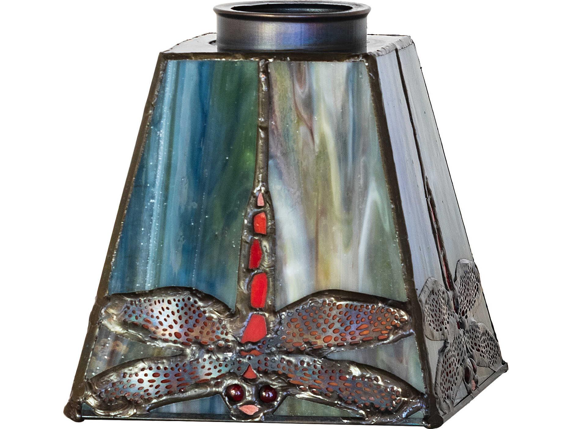 Meyda Prairie Dragonfly Stained Glass