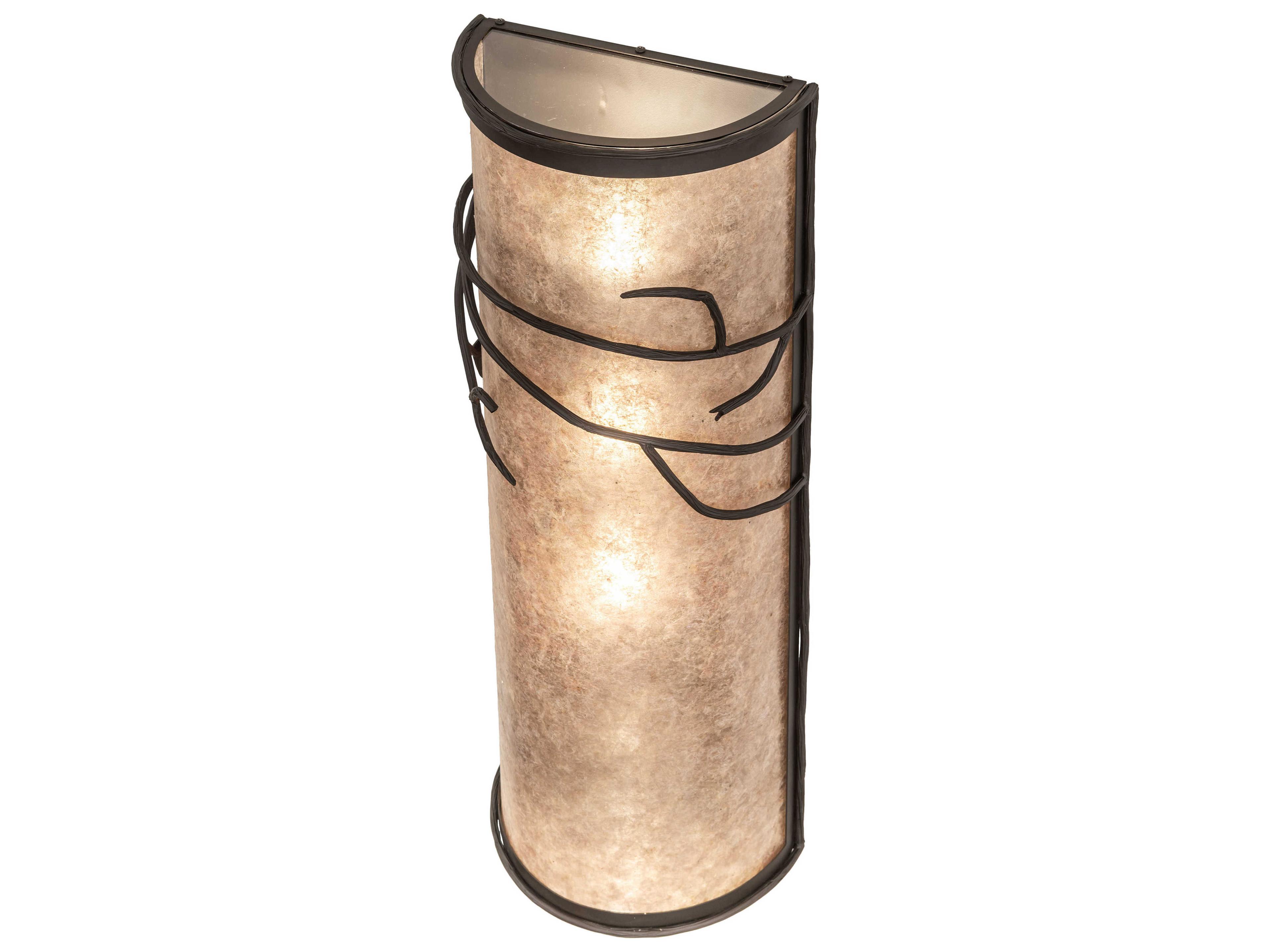 Meyda Branches 4-Light Oil Rubbed Bronze Wall Sconce