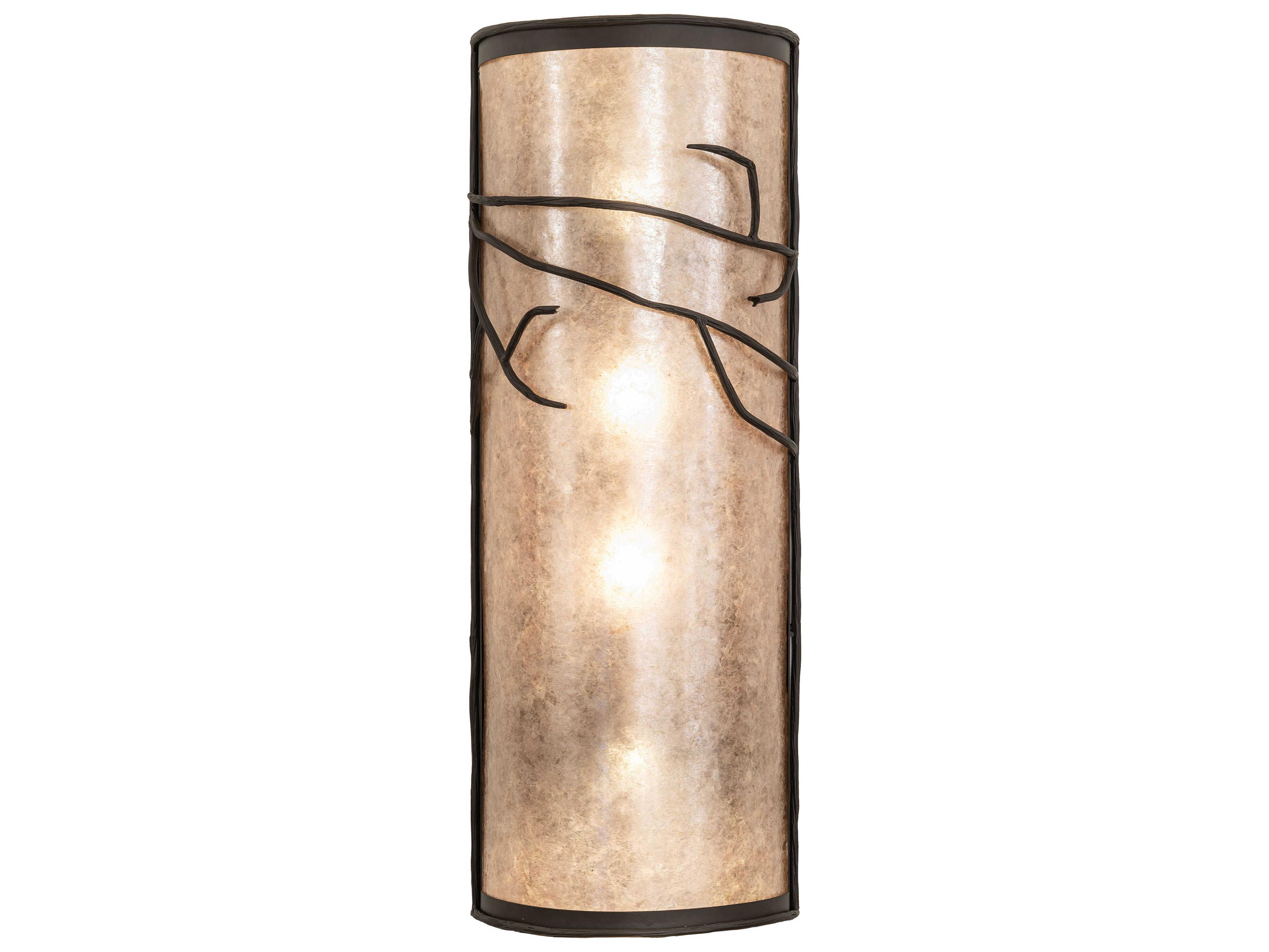 Meyda Branches 4-Light Oil Rubbed Bronze Wall Sconce