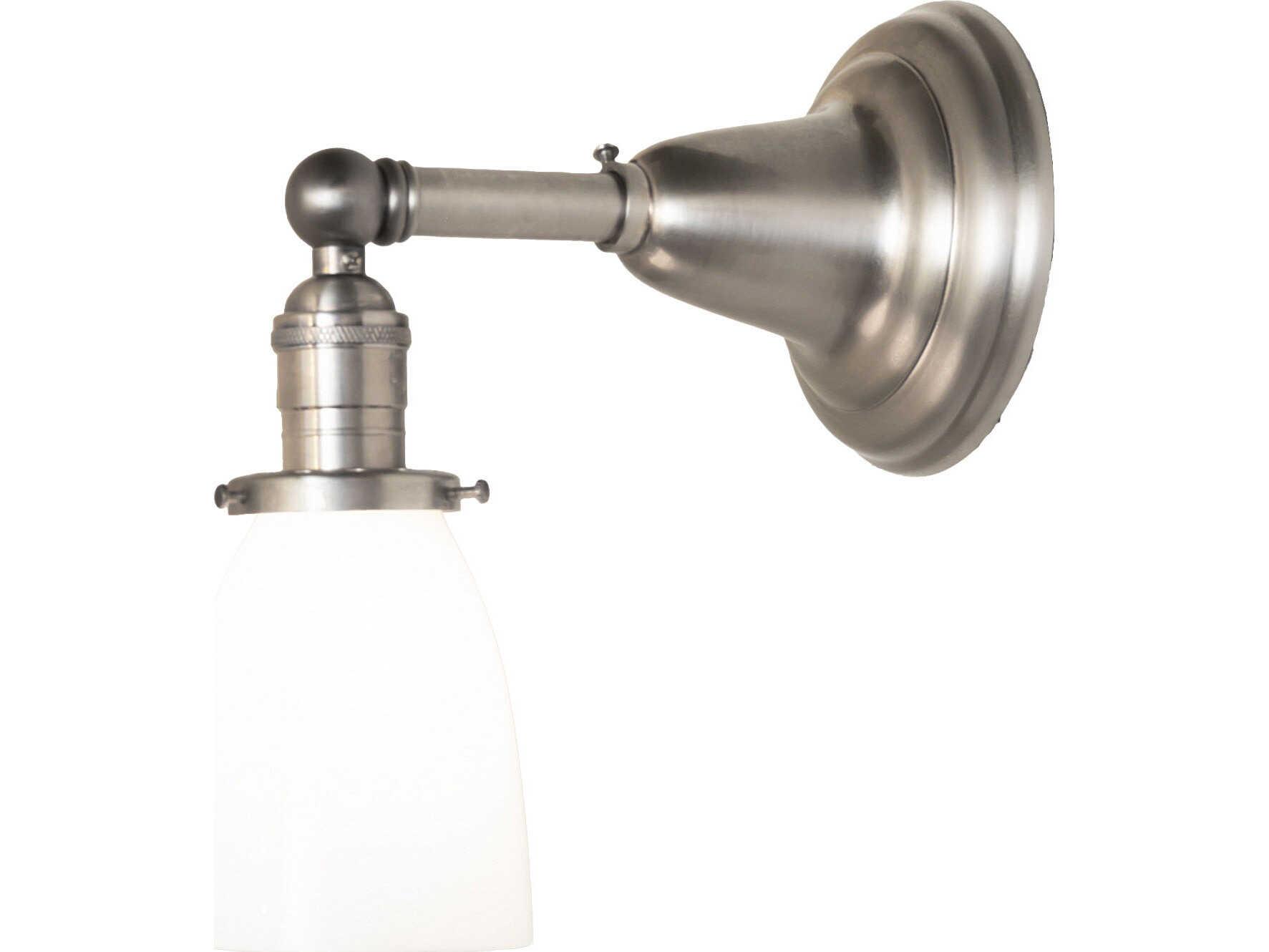 Meyda Revival 1-Light Nickel Wall Sconce