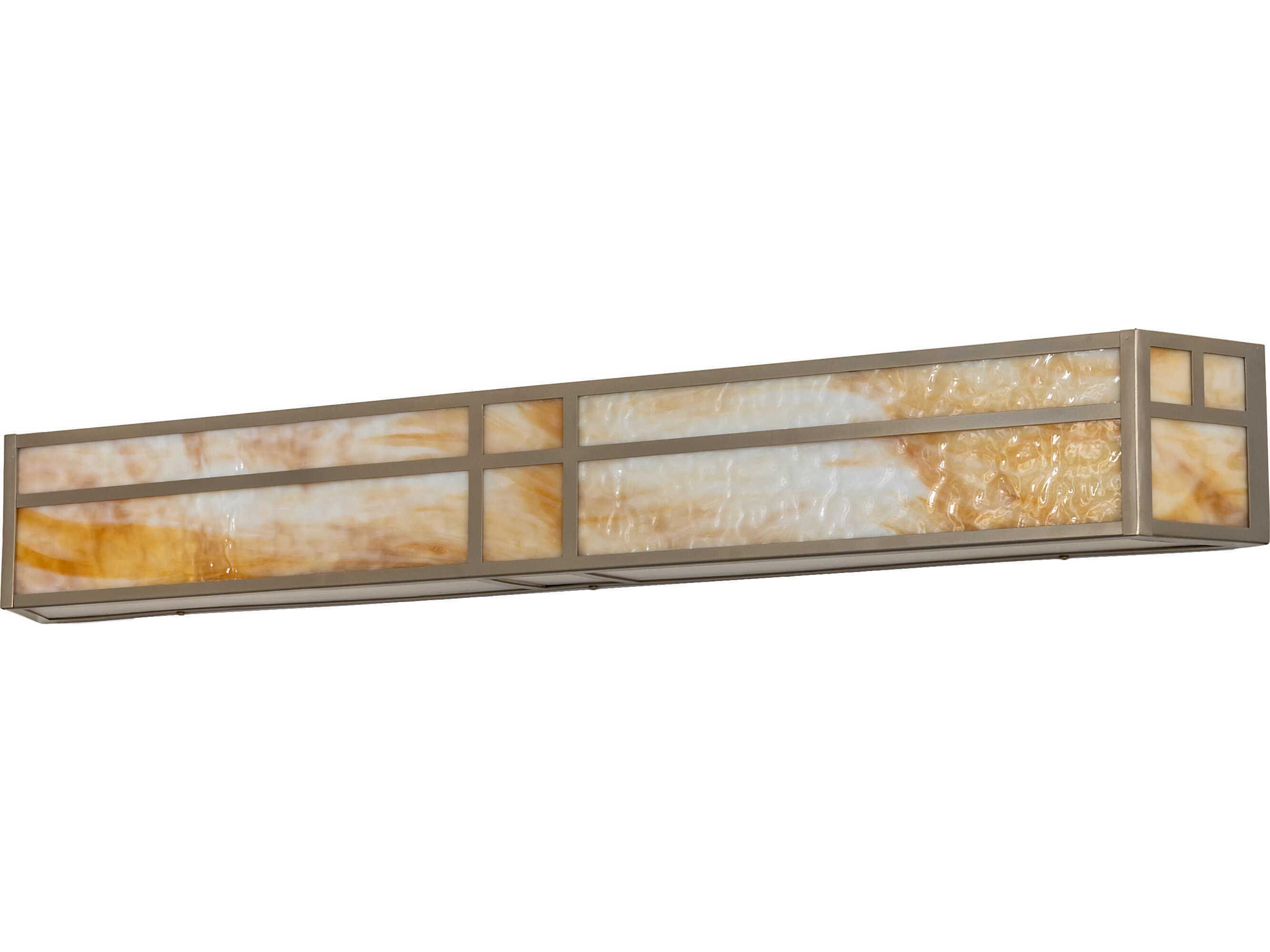 Meyda Hyde Park 8-Light Champagne Vanity Light