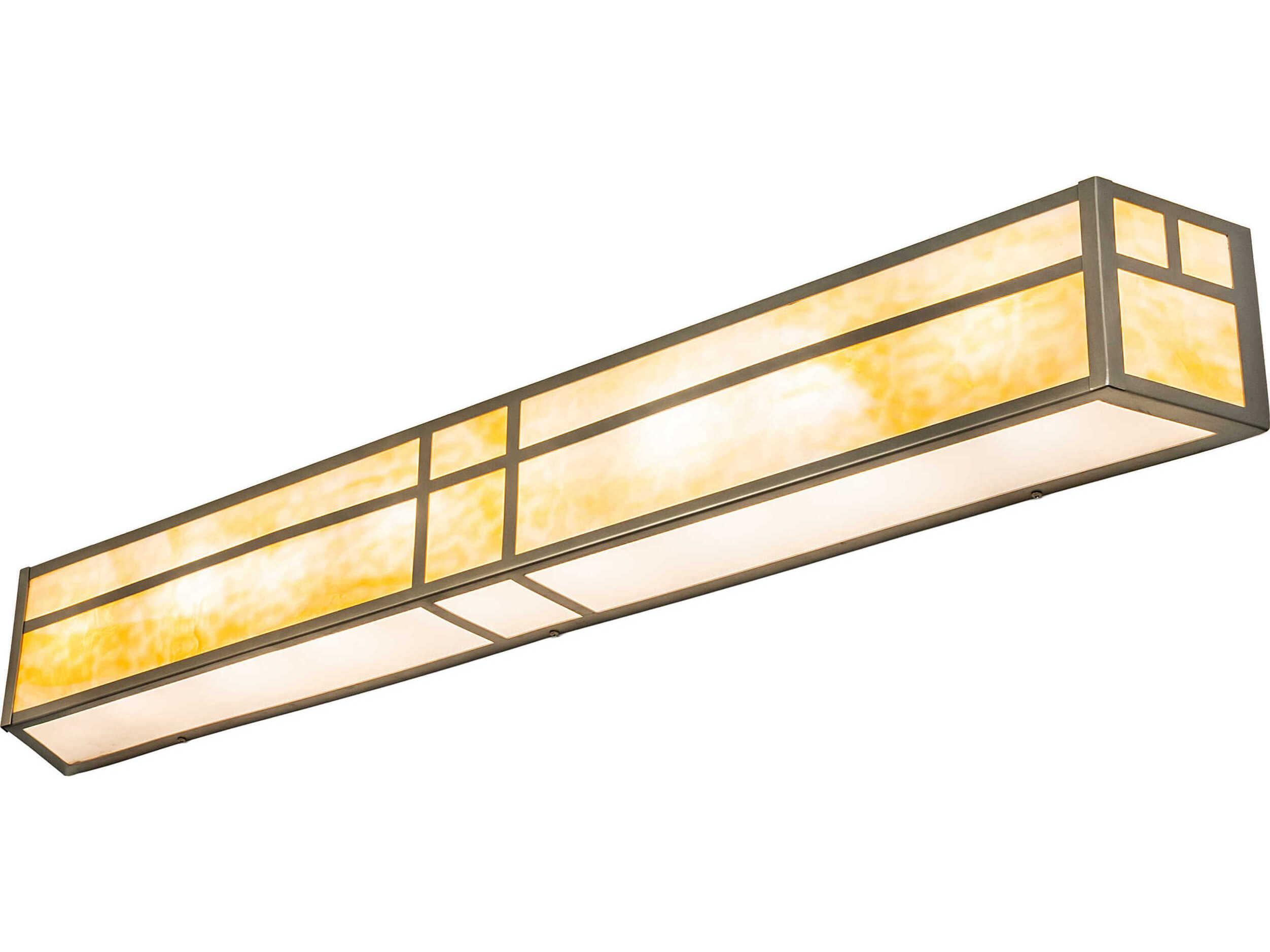 Meyda Hyde Park 8-Light Champagne Vanity Light