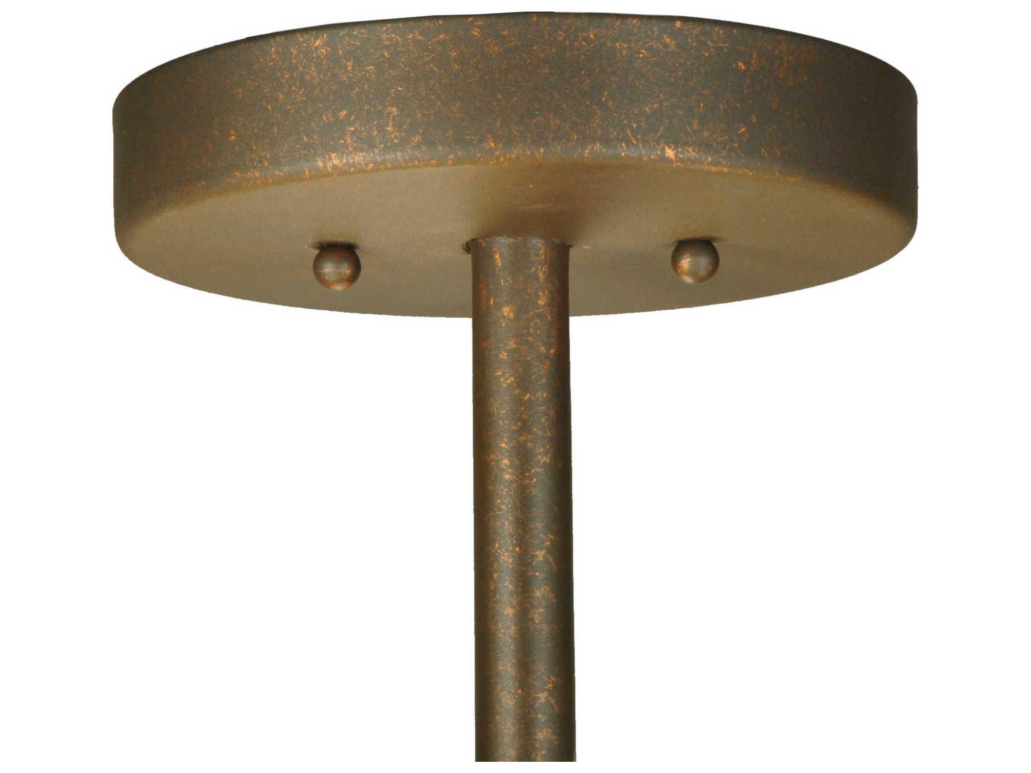 Meyda Alaine 3-Light Gilded Tobacco Pendant