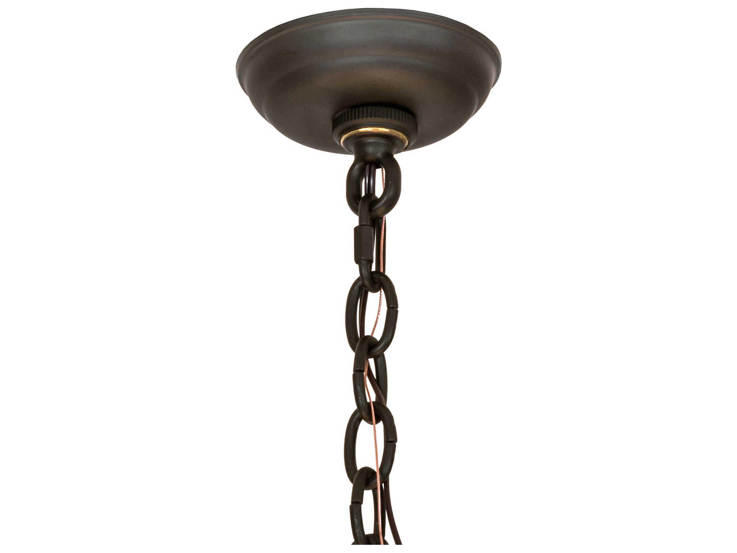Meyda Cilindro Ventura 8-Light Oil Rubbed Bronze Pendant