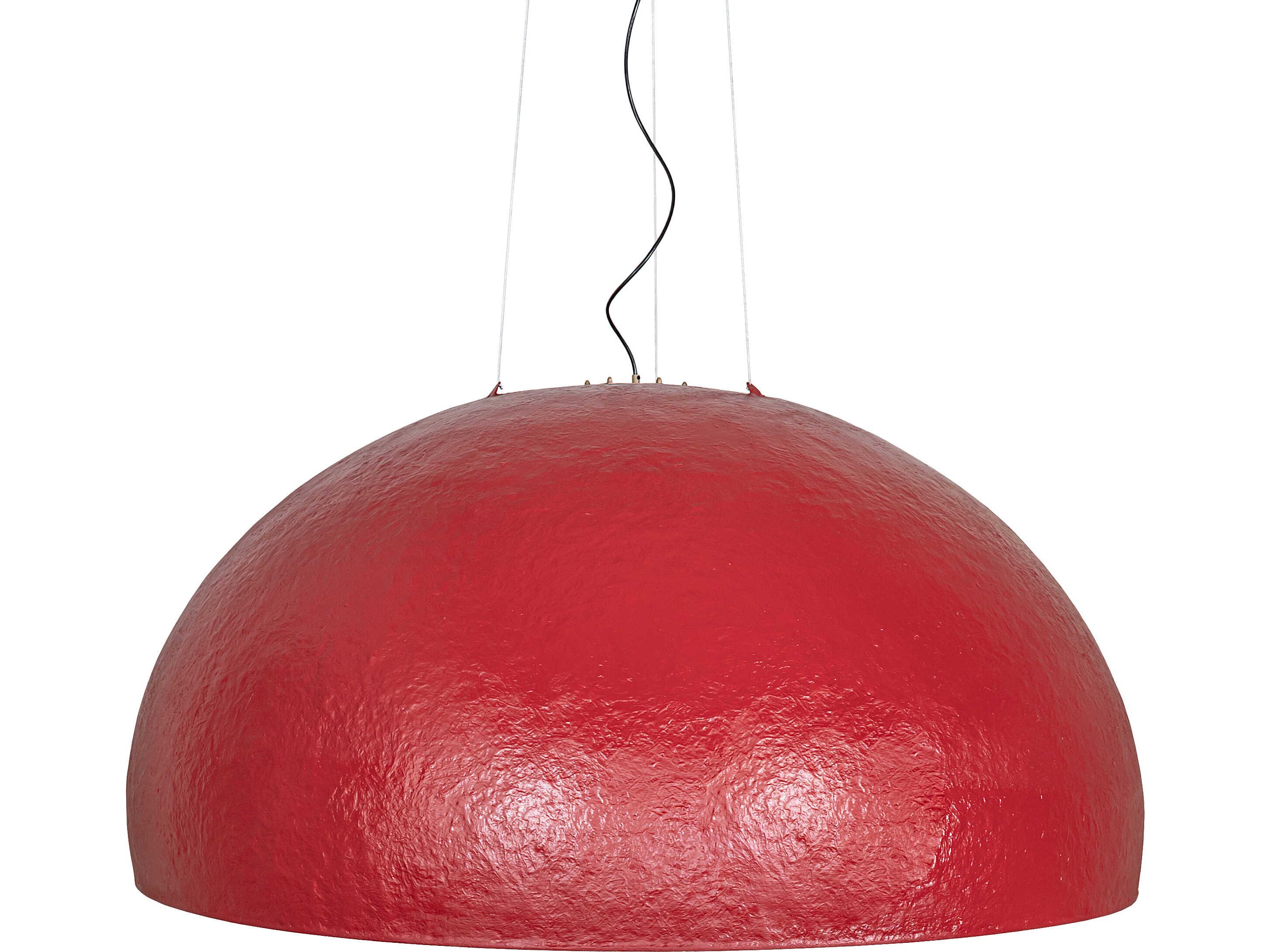 Meyda Gravity 1-Light Braunrot & Perigold Red Pendant