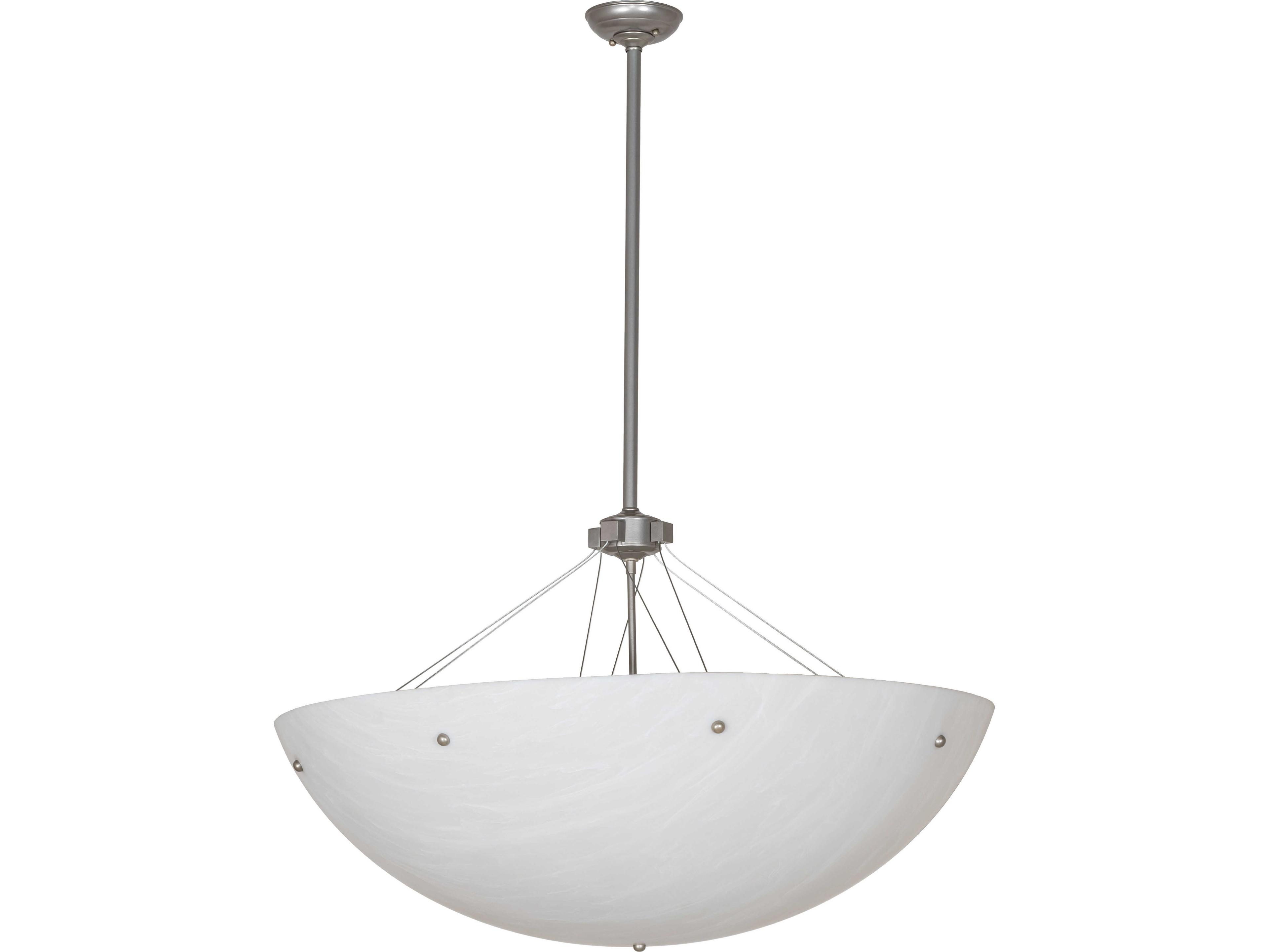 Meyda Cypola 8-Light Whitestone Idalight Nickel Pendant