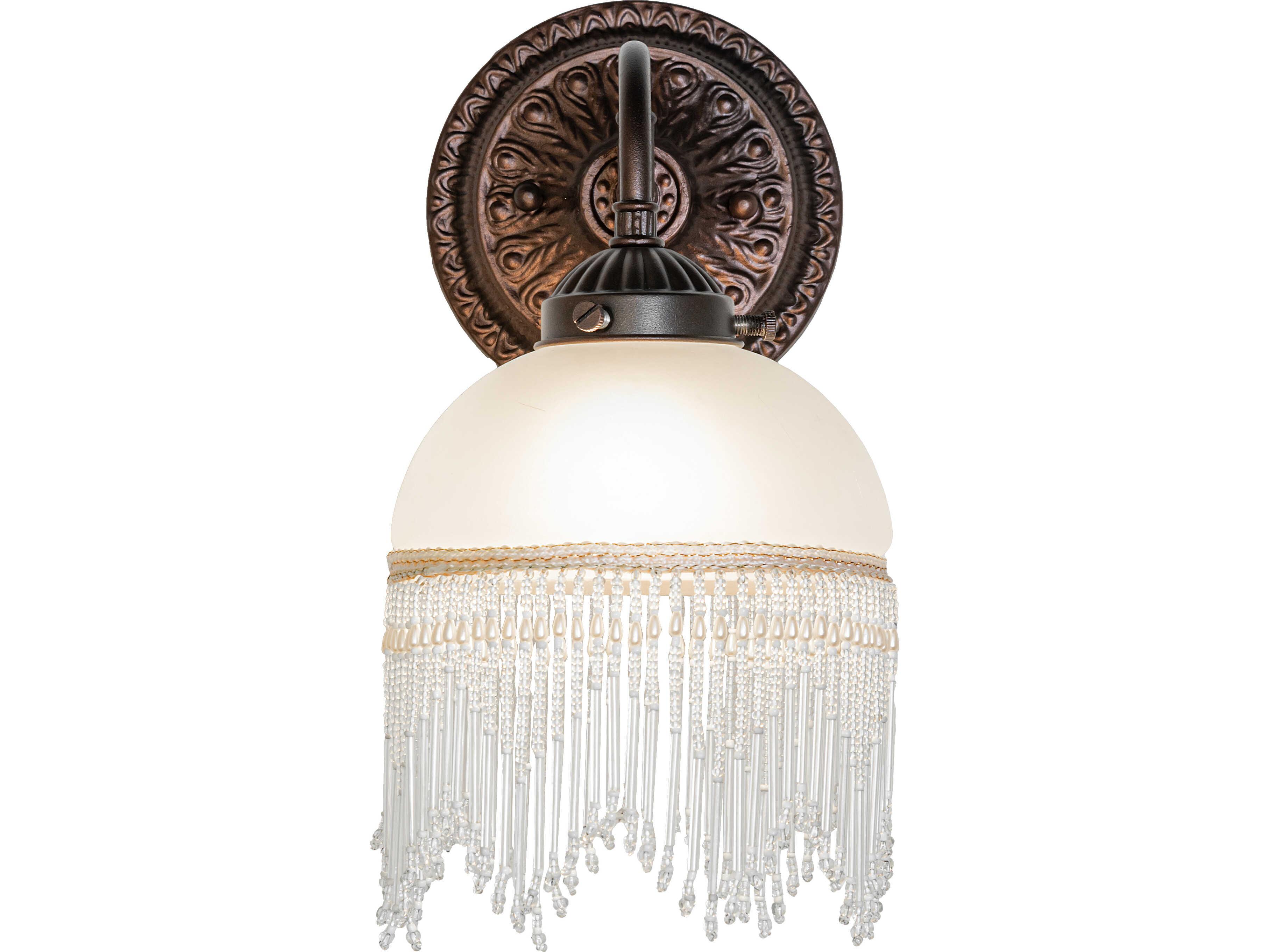 Meyda Roussillon 1-Light Bronze Traditional Wall Sconce