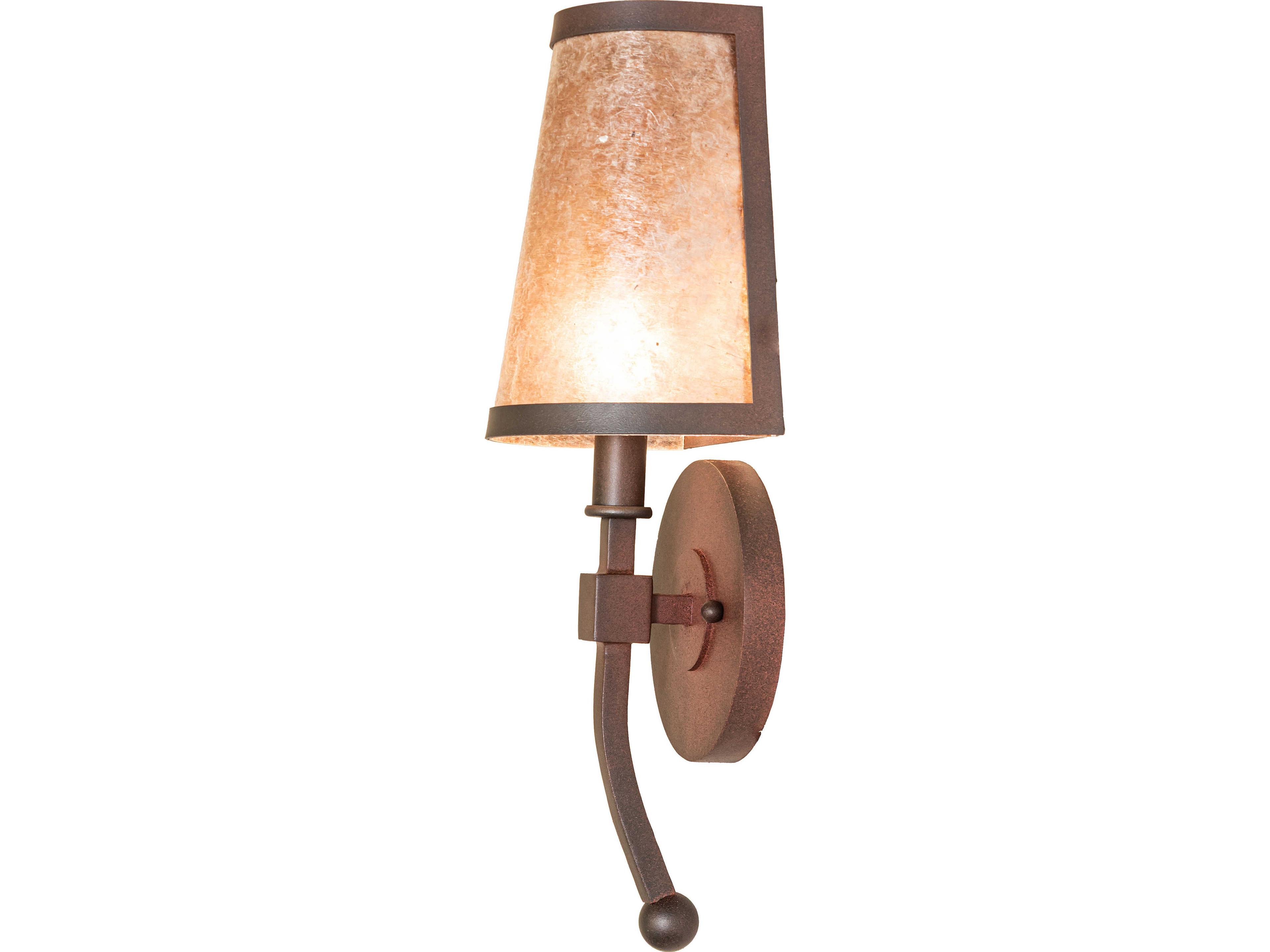 Meyda Verheven 2-Light Silver Mica Bronze Traditional Wall Sconce