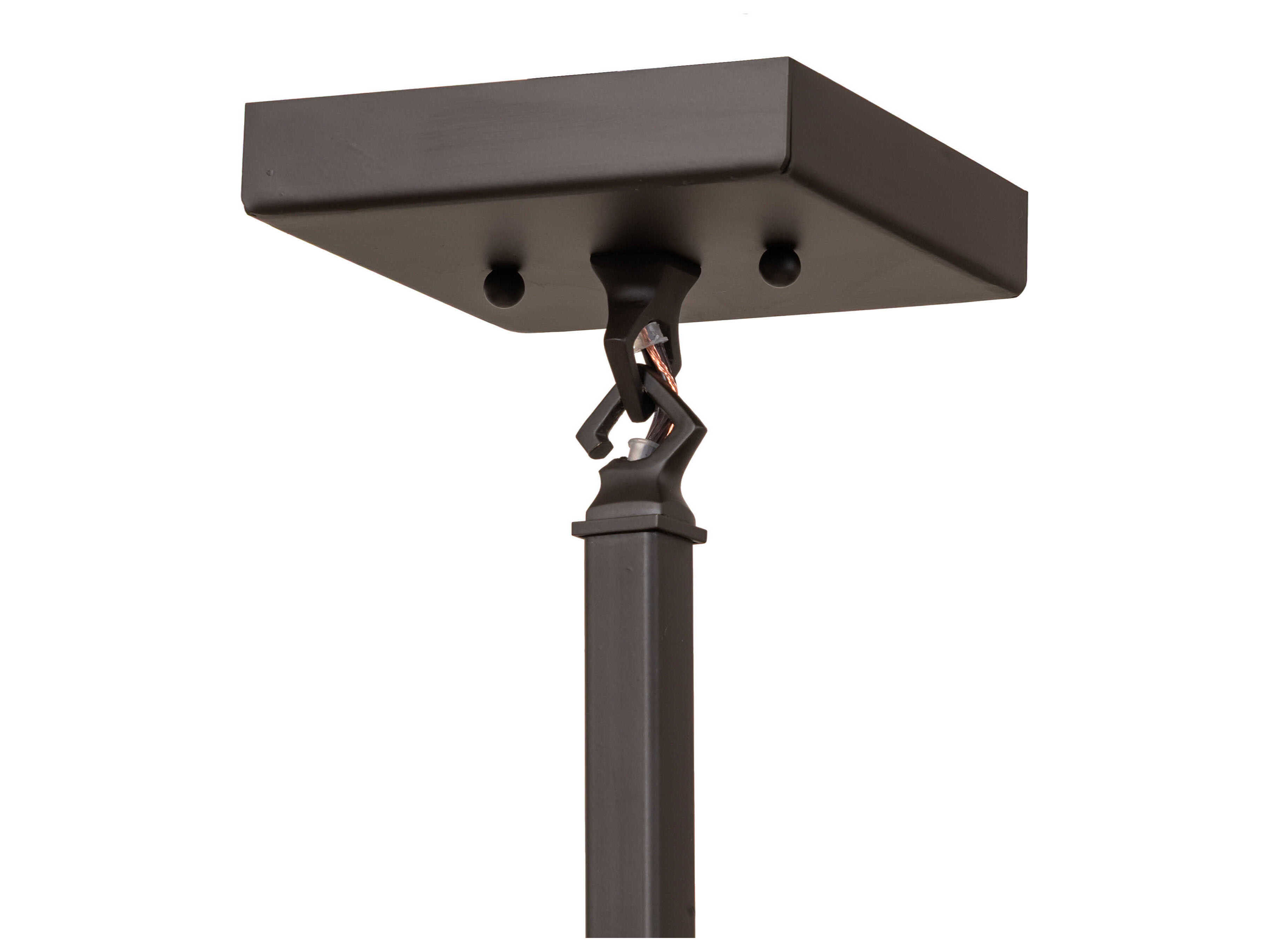 Meyda Bear At Dawn 1-Light Oil Rubbed Bronze Mini Pendant