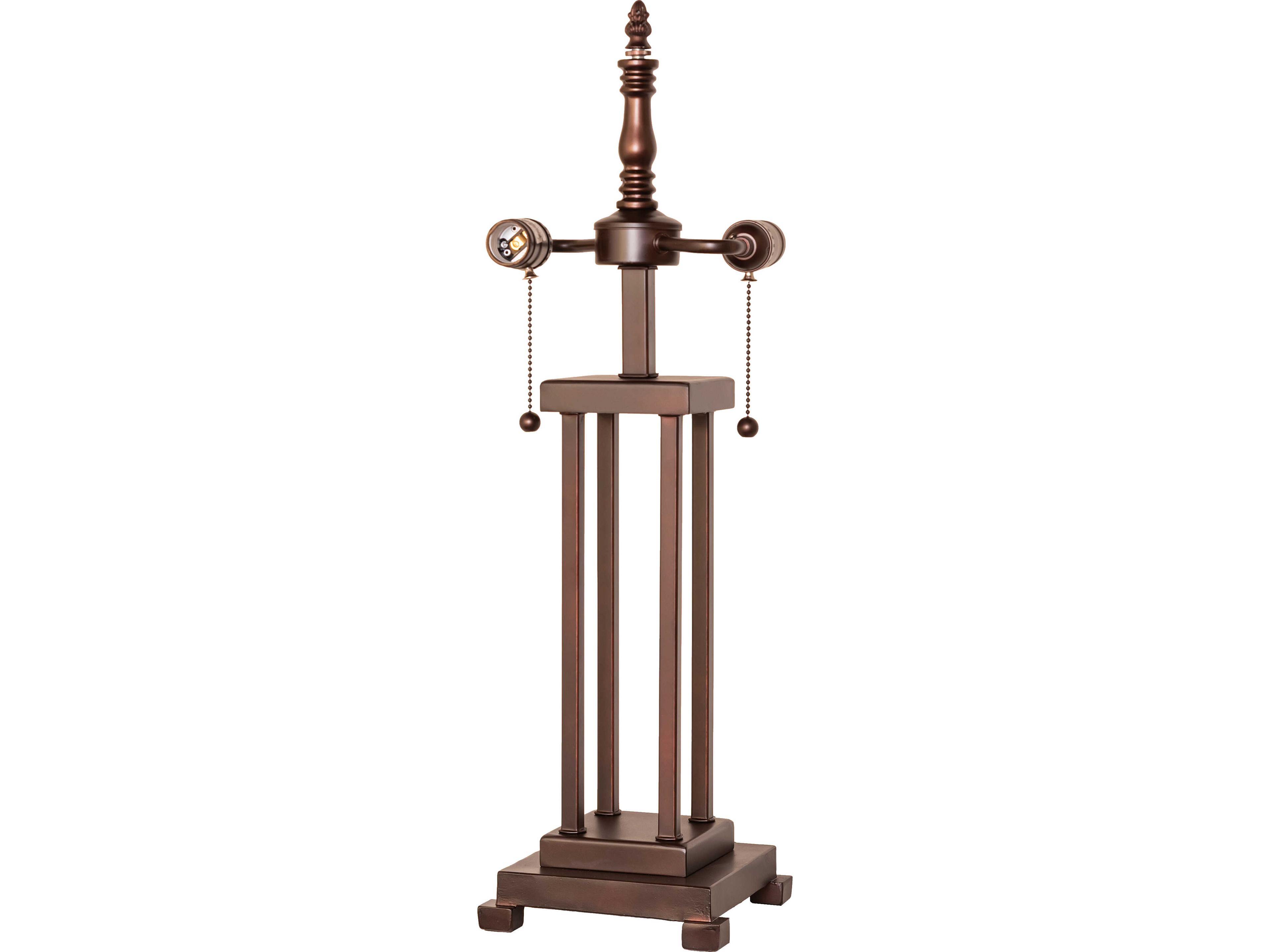 Meyda Mission Bronze Buffet Lamp