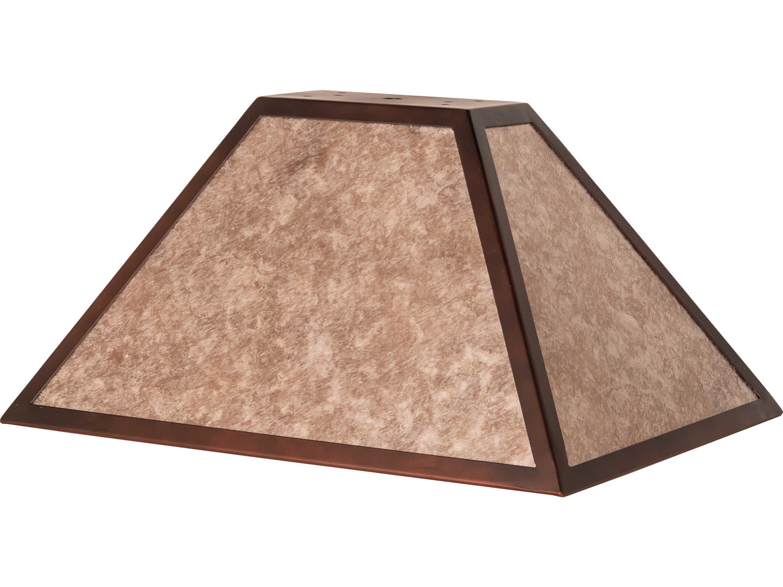 Meyda Mission Prime Silver Mica