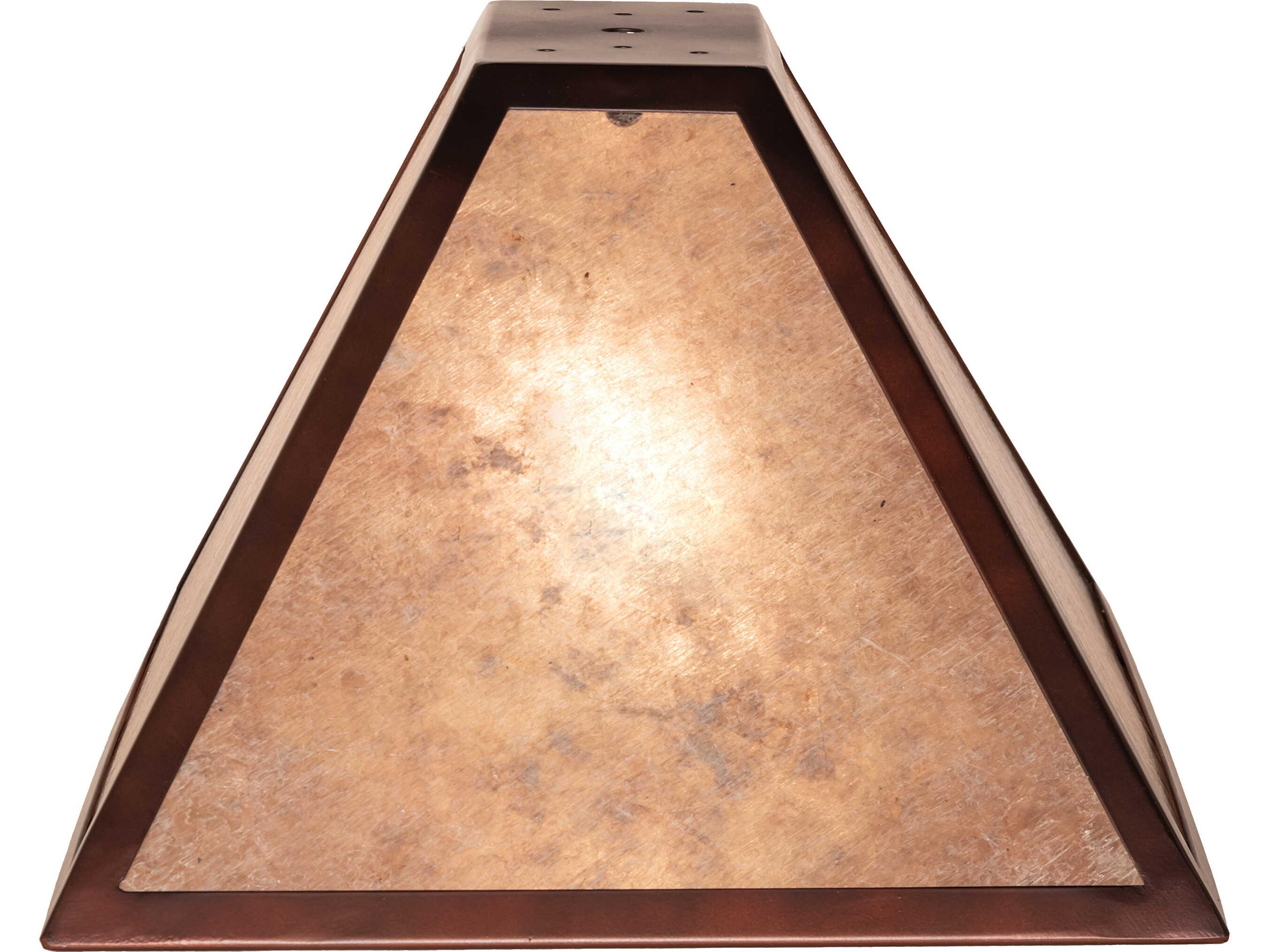 Meyda Mission Prime Silver Mica