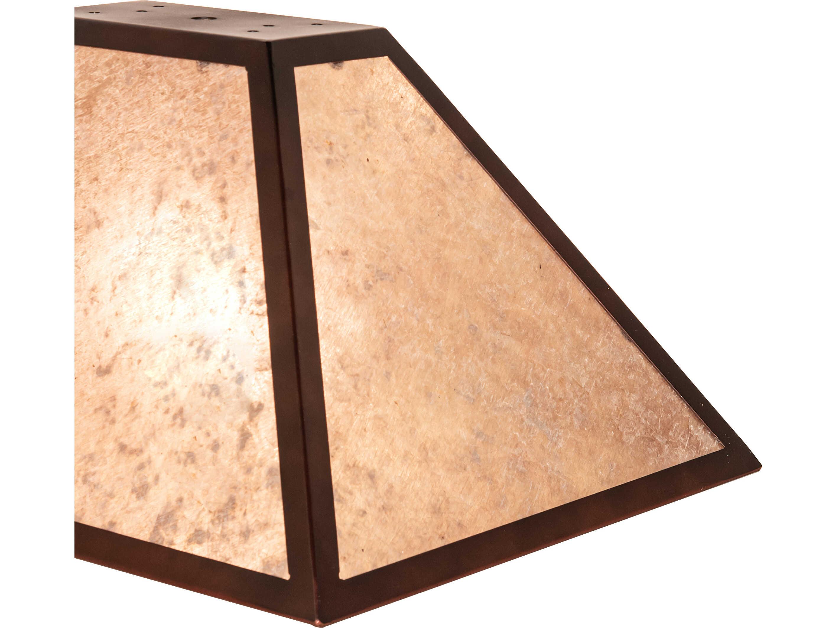 Meyda Mission Prime Silver Mica