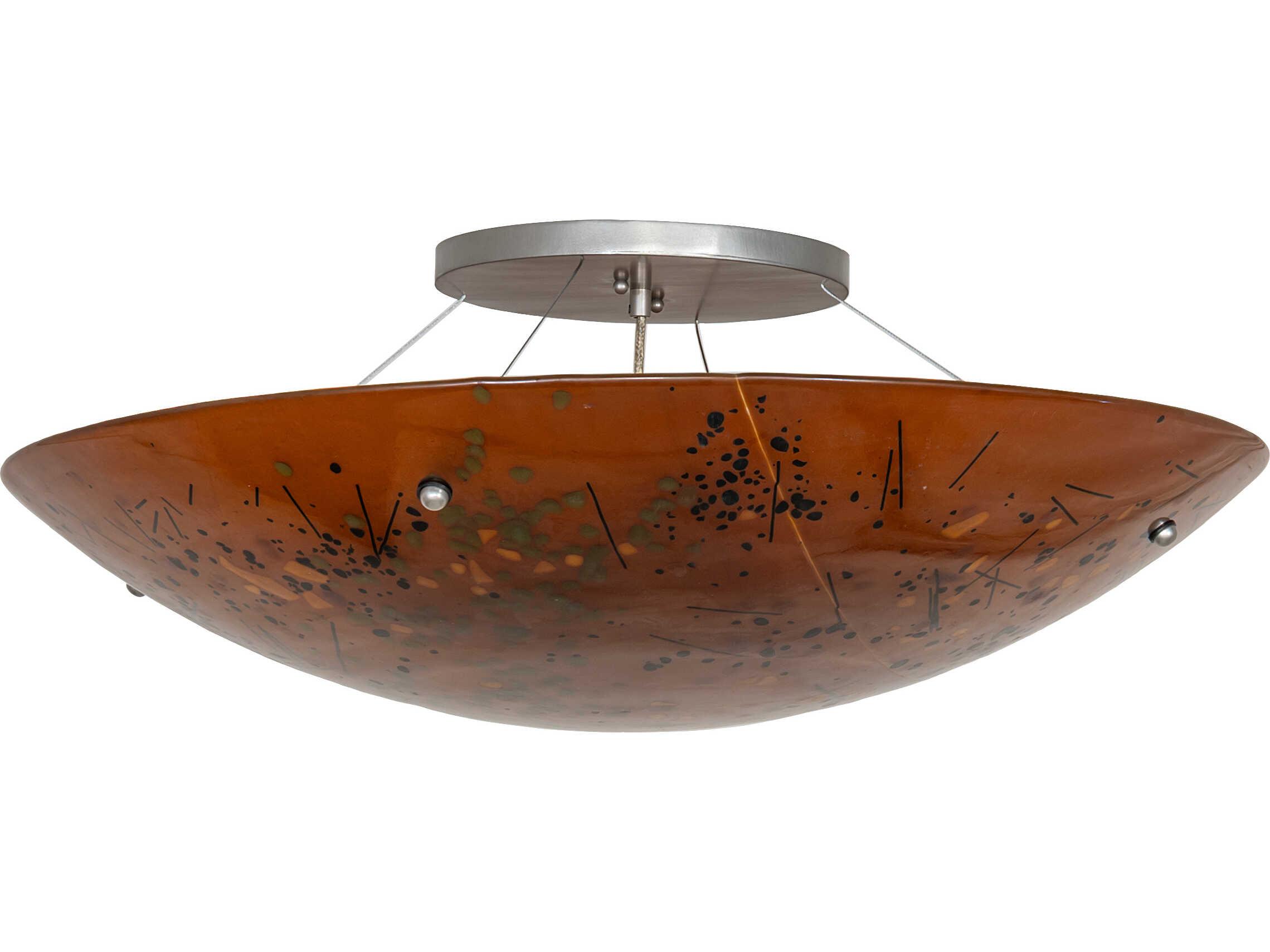 Meyda Metro Fusion 6-Light Steel Flush Mount