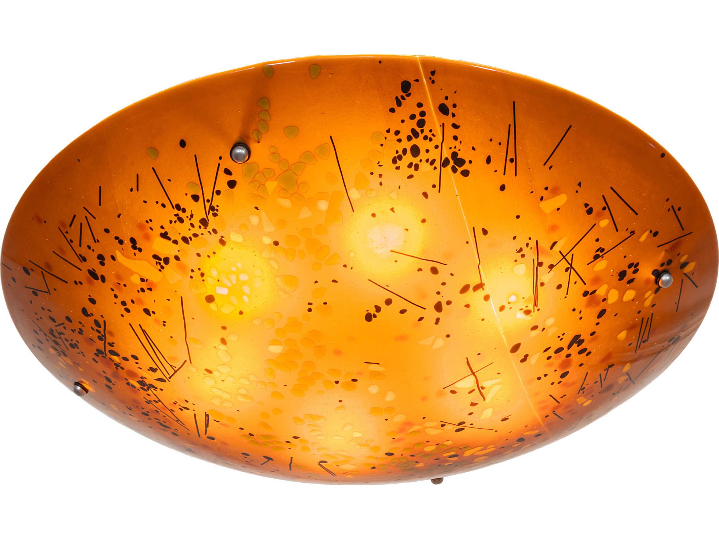 Meyda Metro Fusion 6-Light Steel Flush Mount