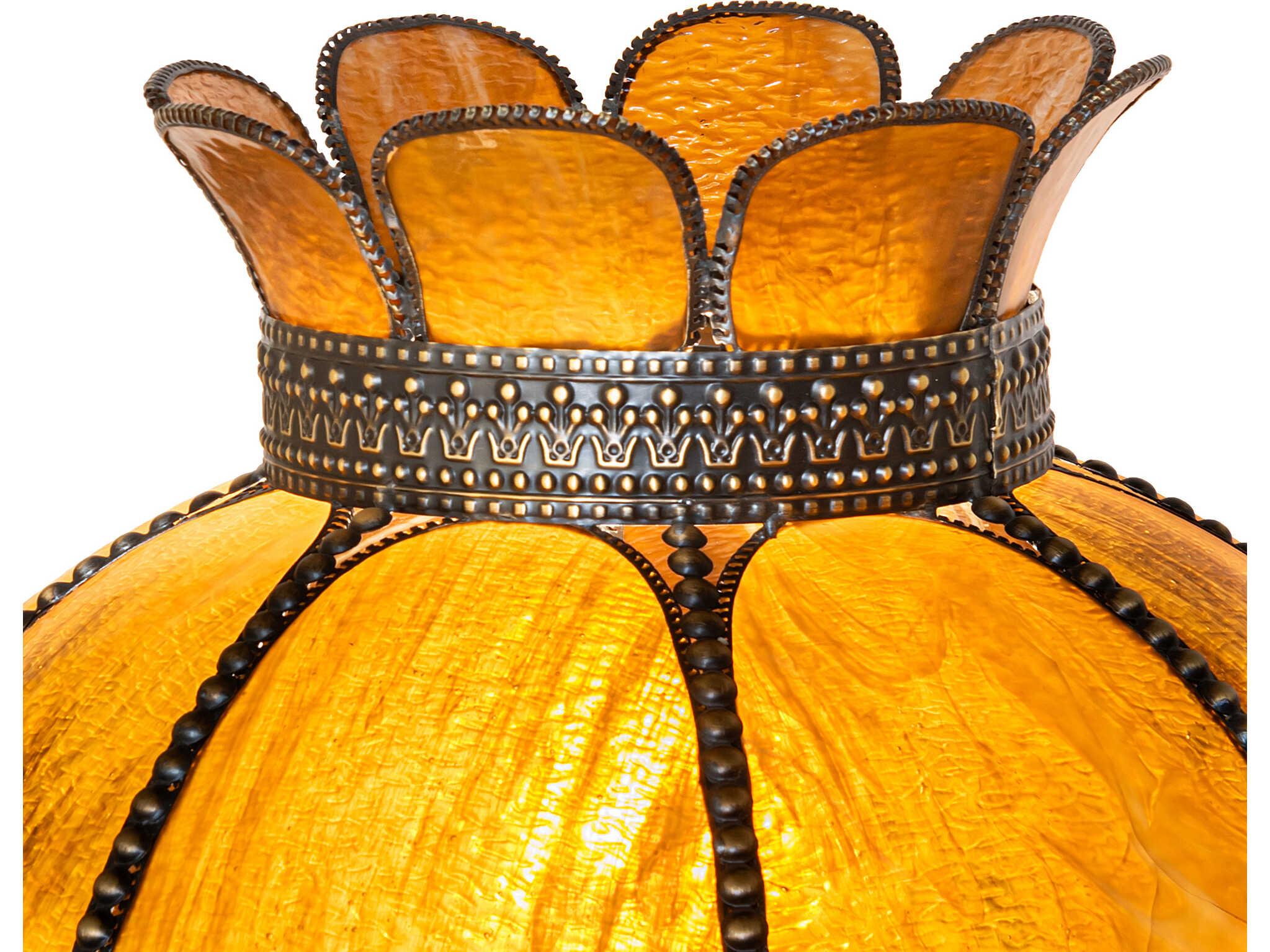 Meyda Annabelle Brown Traditional Buffet Lamp