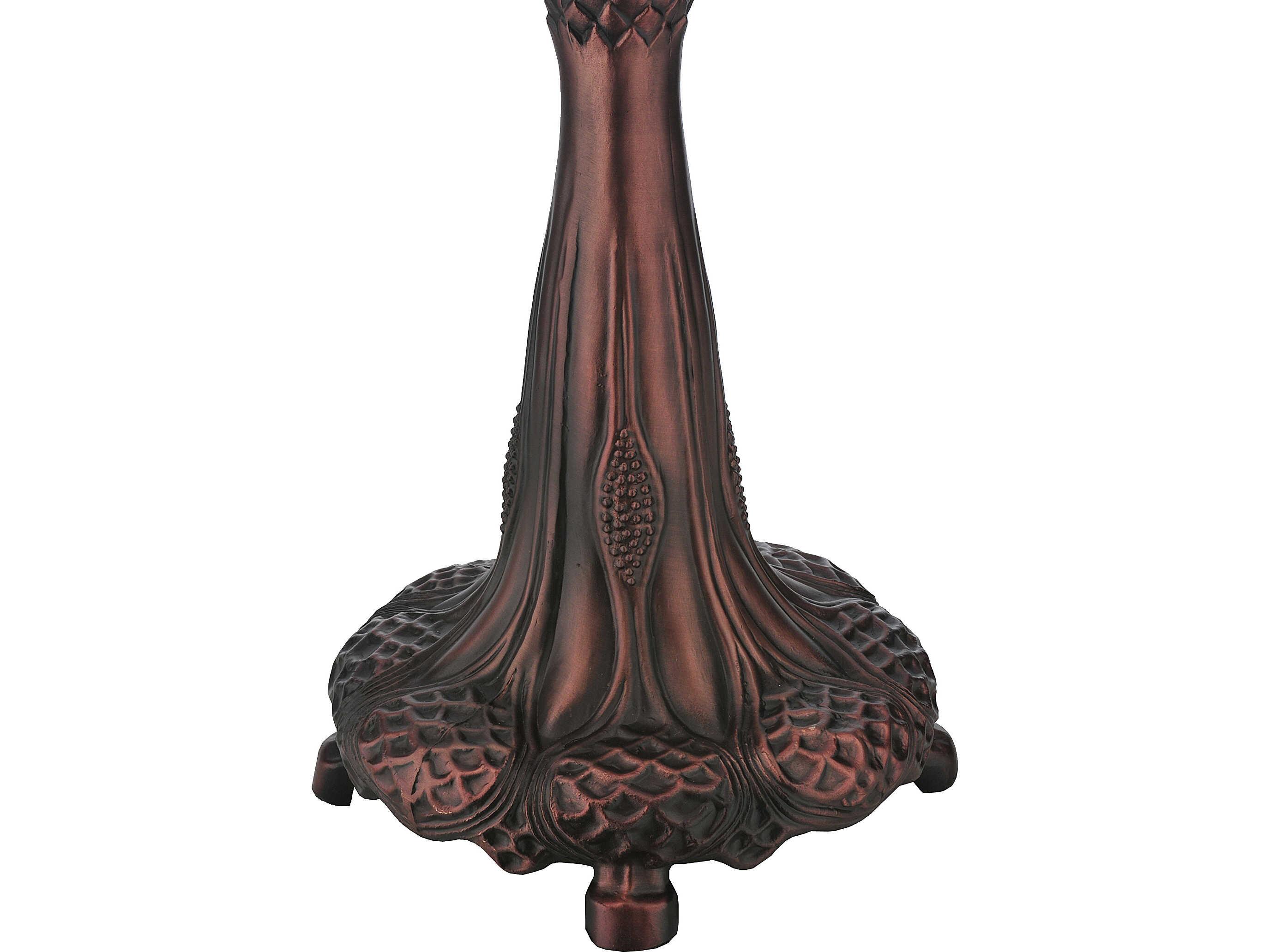 Meyda Annabelle Brown Traditional Buffet Lamp