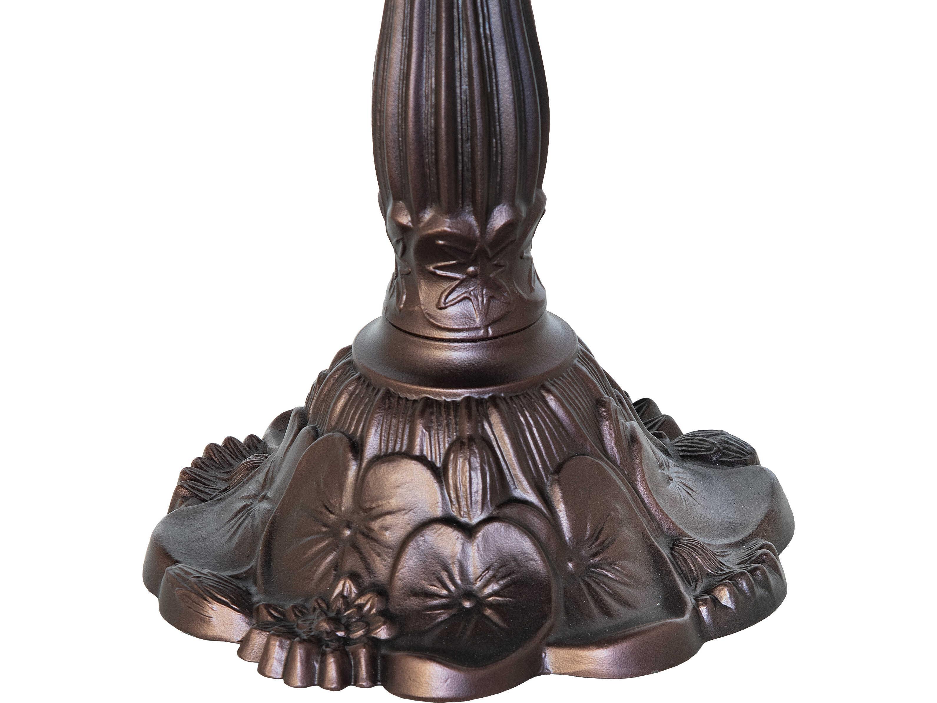 Meyda Annabelle Brown Traditional Buffet Lamp